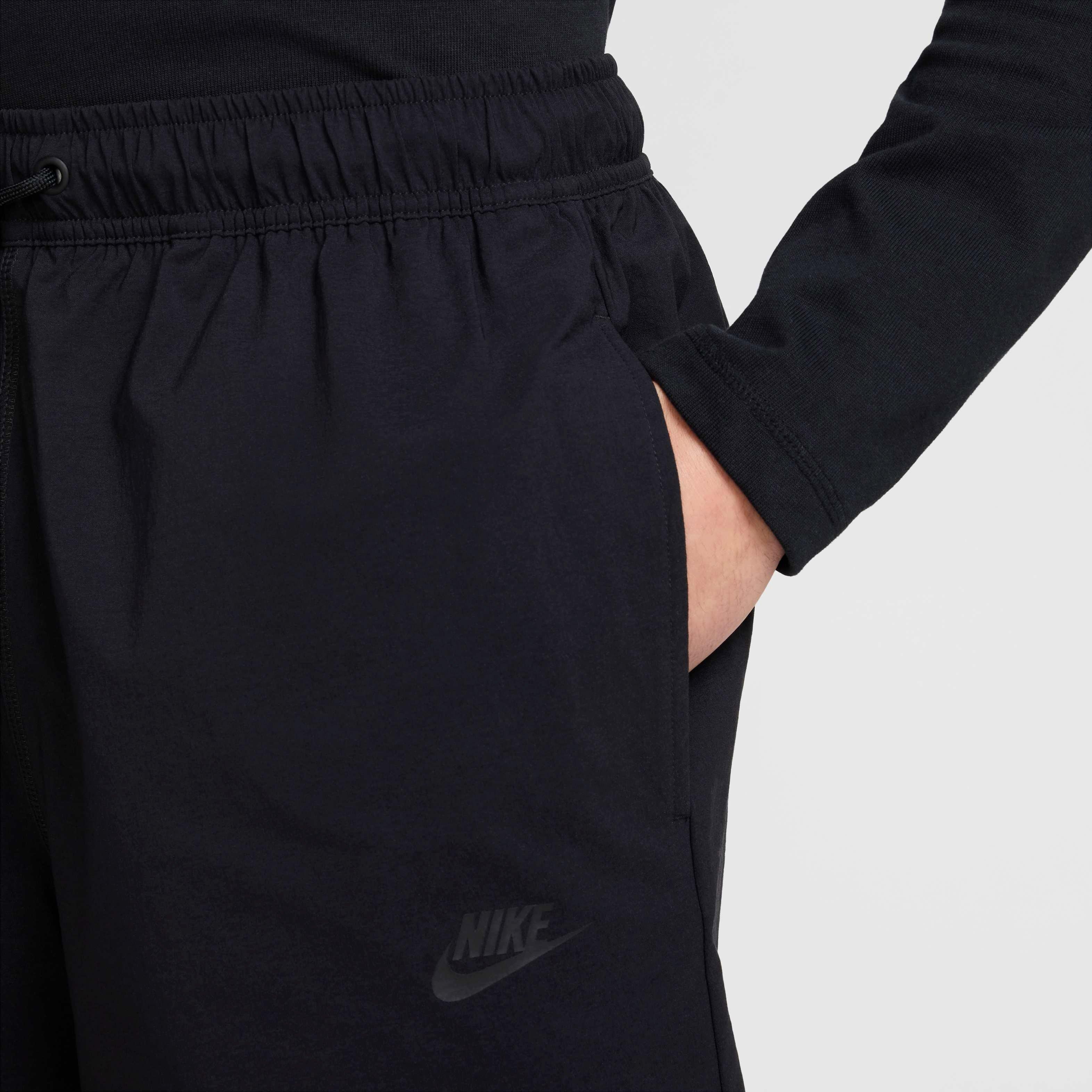 Nike Men's Tech Woven Shorts - BLACK Thumbnail View 5