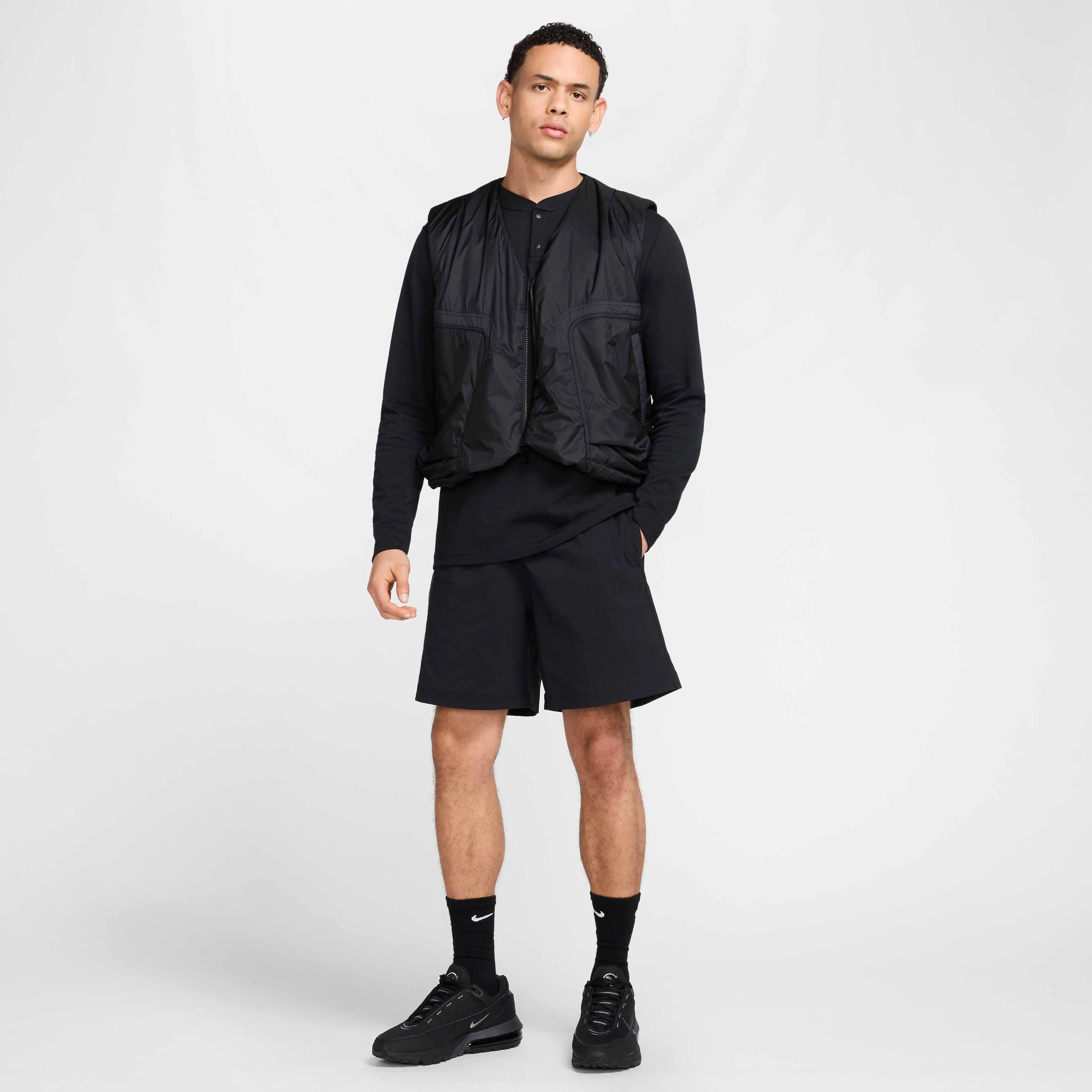 Nike Men's Tech Woven Shorts - BLACK Thumbnail View 8
