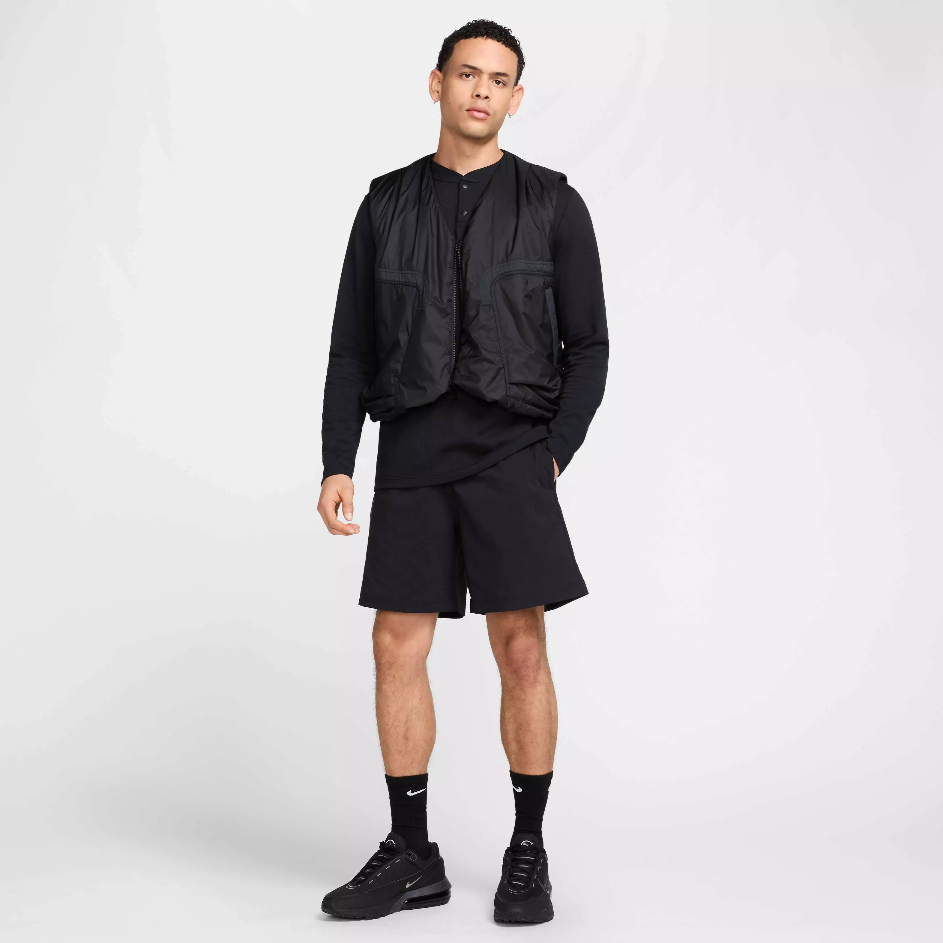 Nike Men's Tech Woven Shorts - BLACK