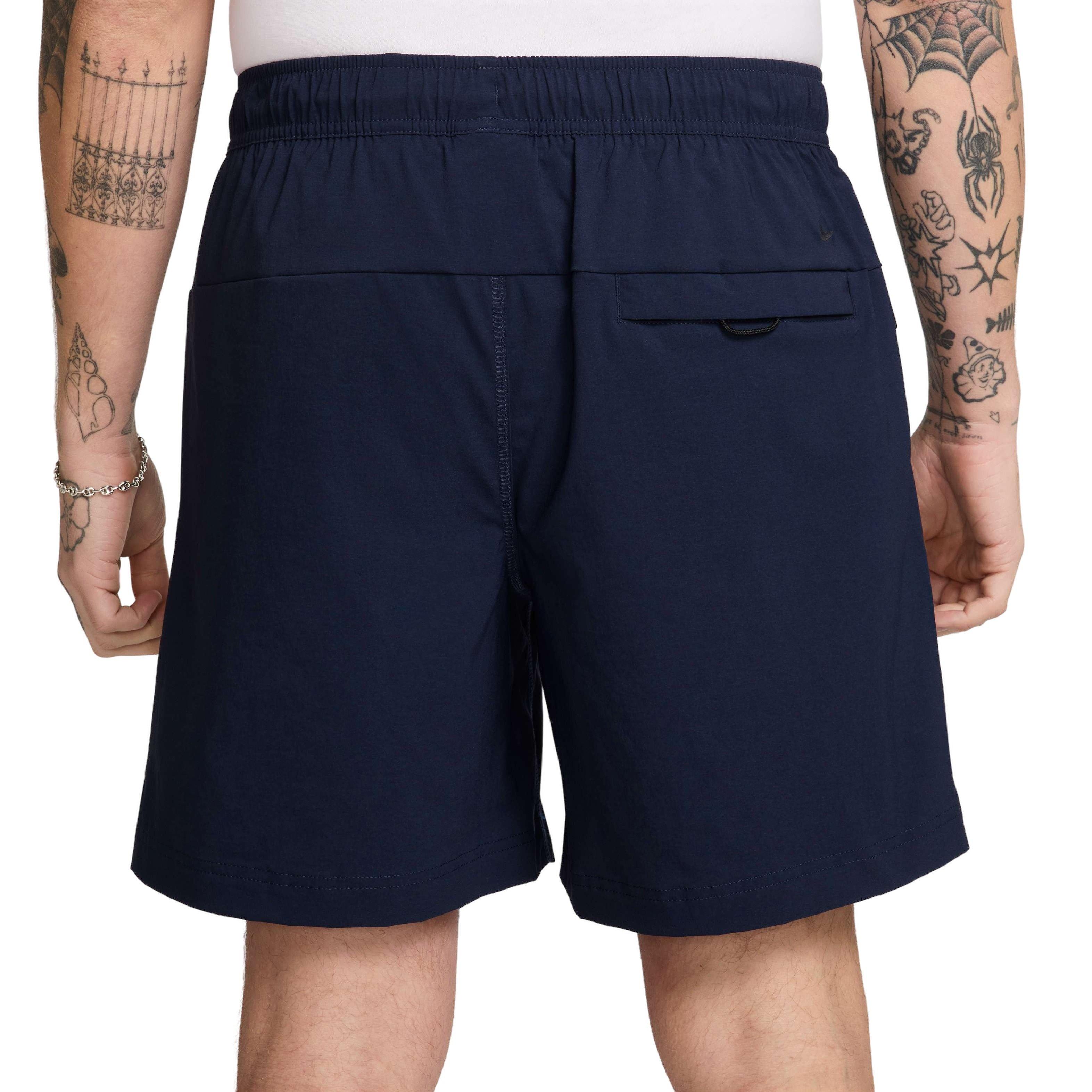 Nike Men's Tech Woven Shorts - BLUE Thumbnail View 2