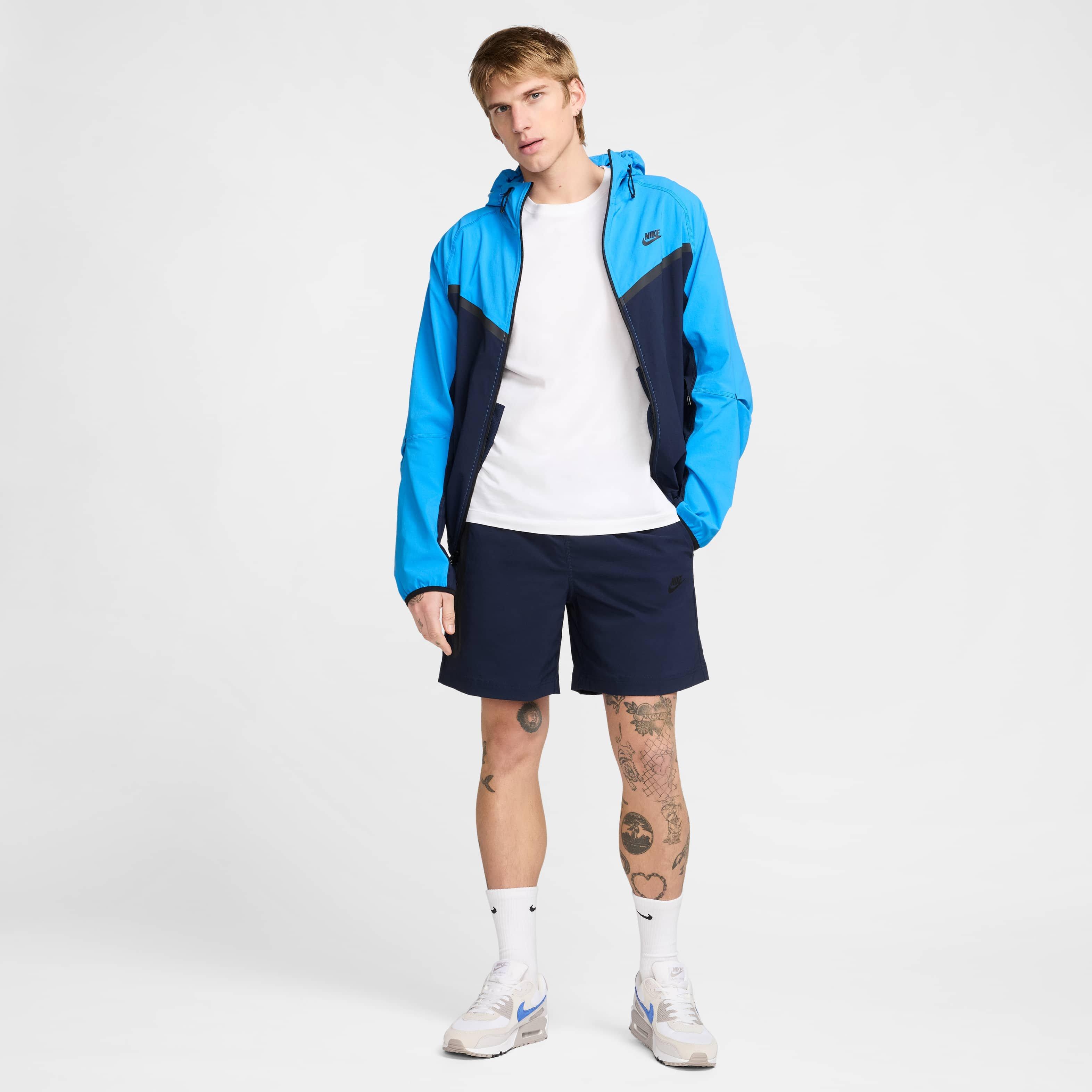 Nike Men's Tech Woven Shorts - BLUE Thumbnail View 8