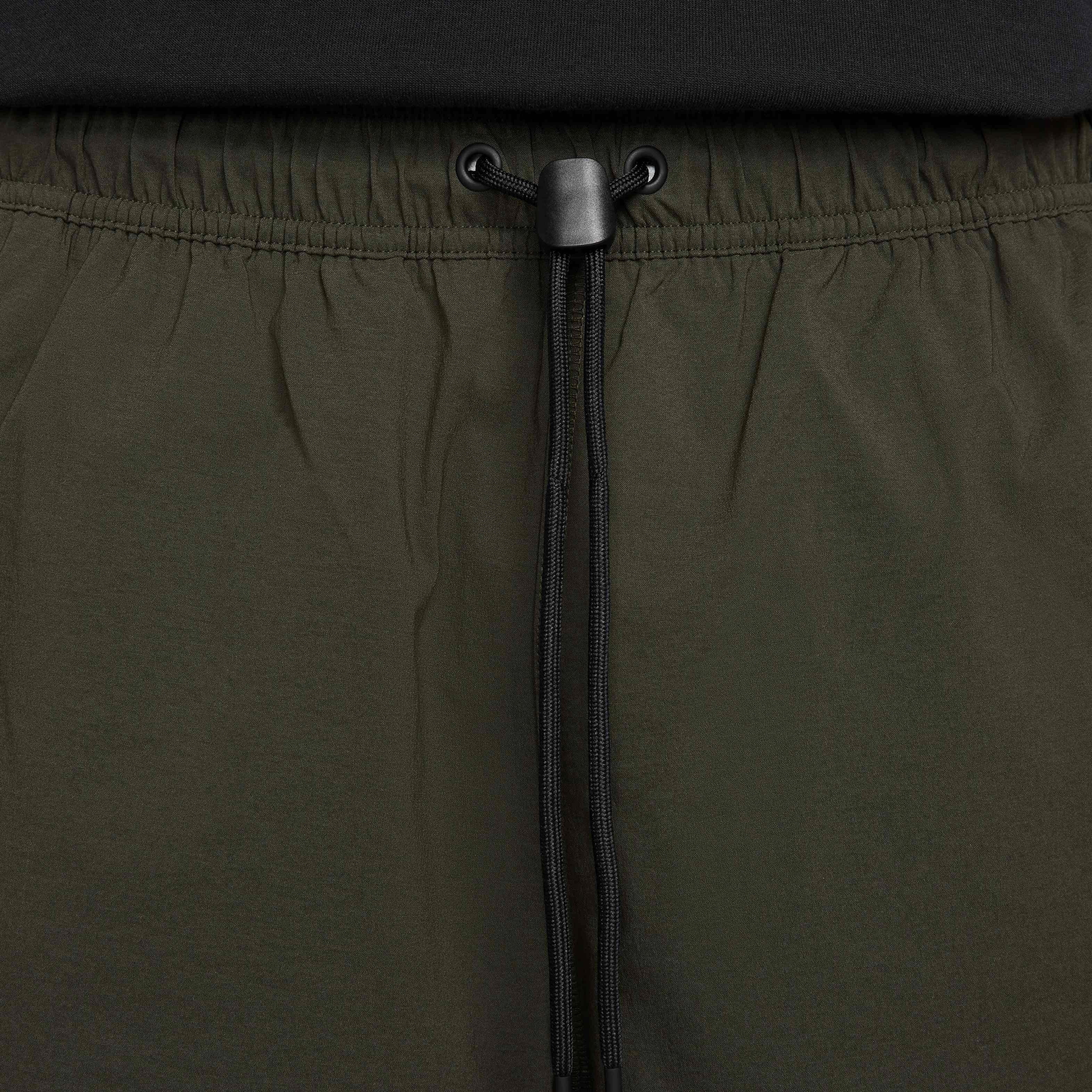 Nike Men's Tech Woven Shorts - GREEN Thumbnail View 4