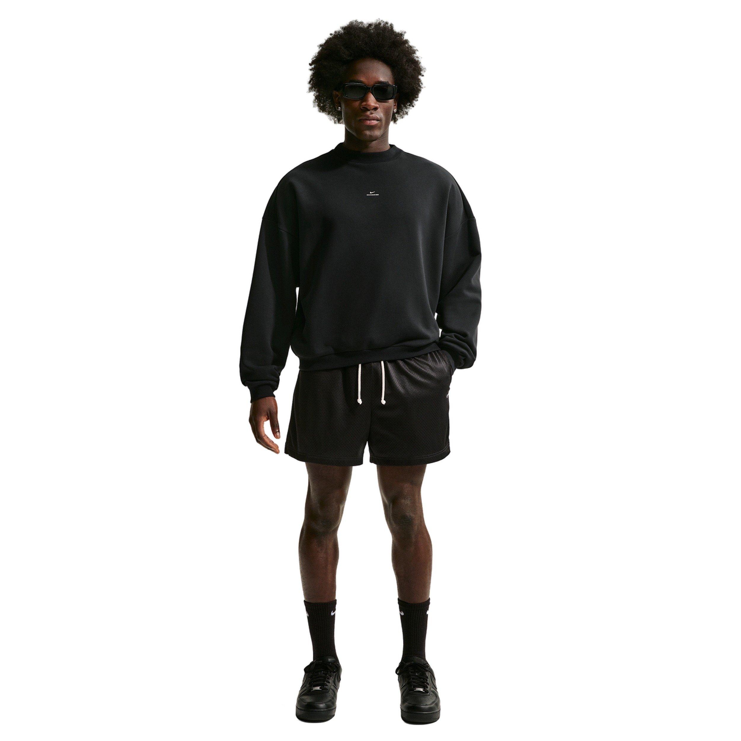 Nike Men's Standard Issue 5" Practice Mesh Basketball Shorts - BLACK Thumbnail View 1