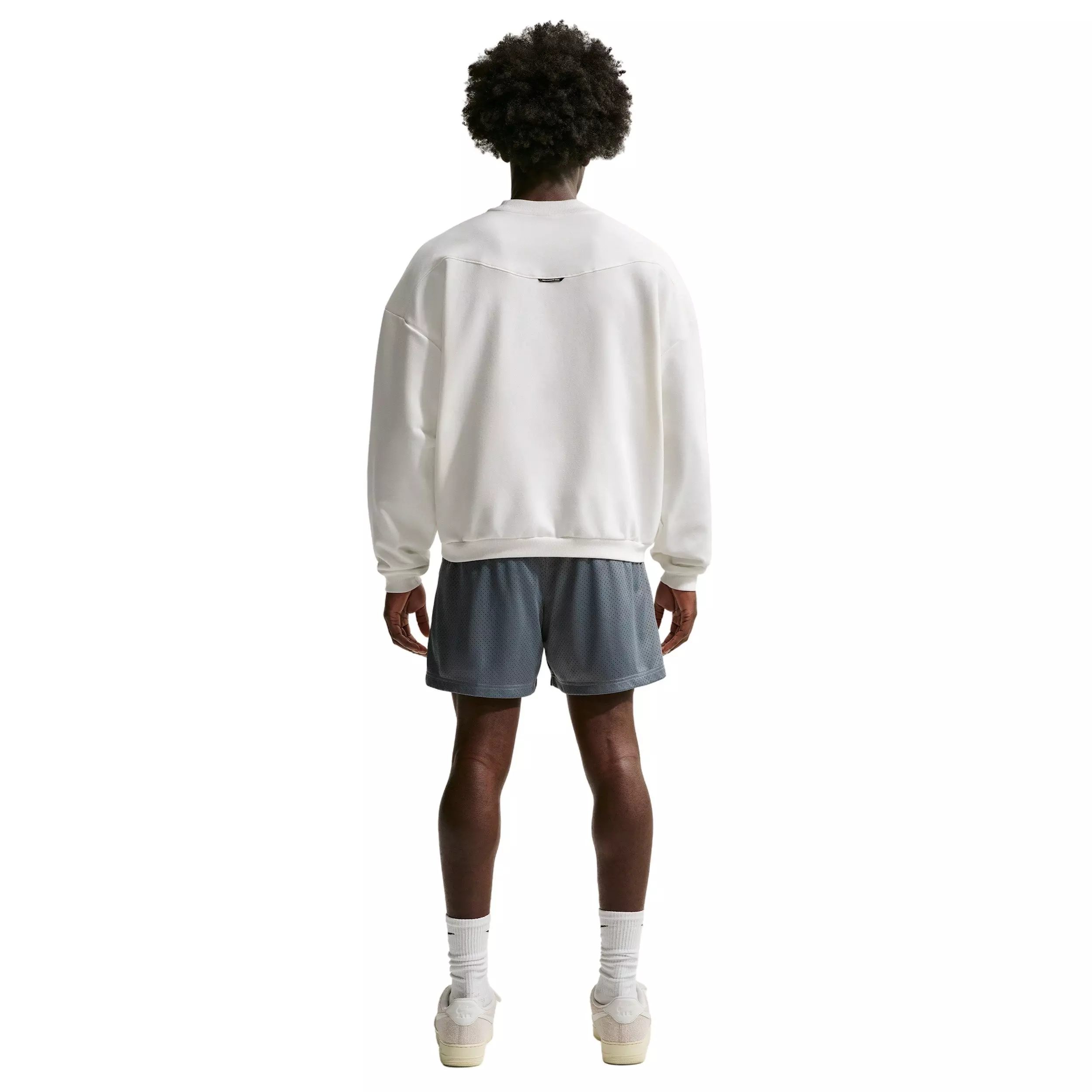 Nike Men's Standard Issue 5" Practice Mesh Basketball Shorts - GREY