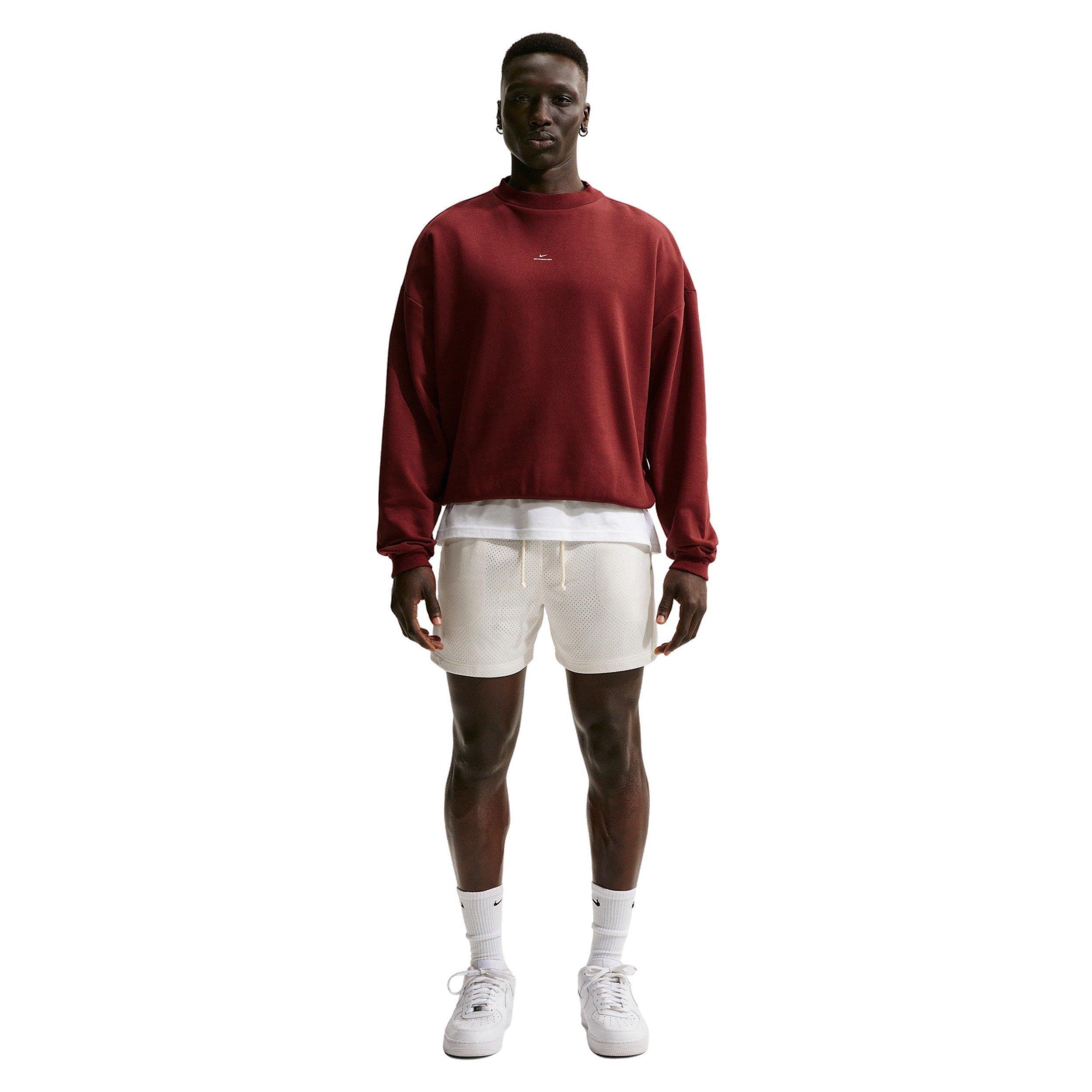 Nike Men's Standard Issue 5" Practice Mesh Basketball Shorts - WHITE