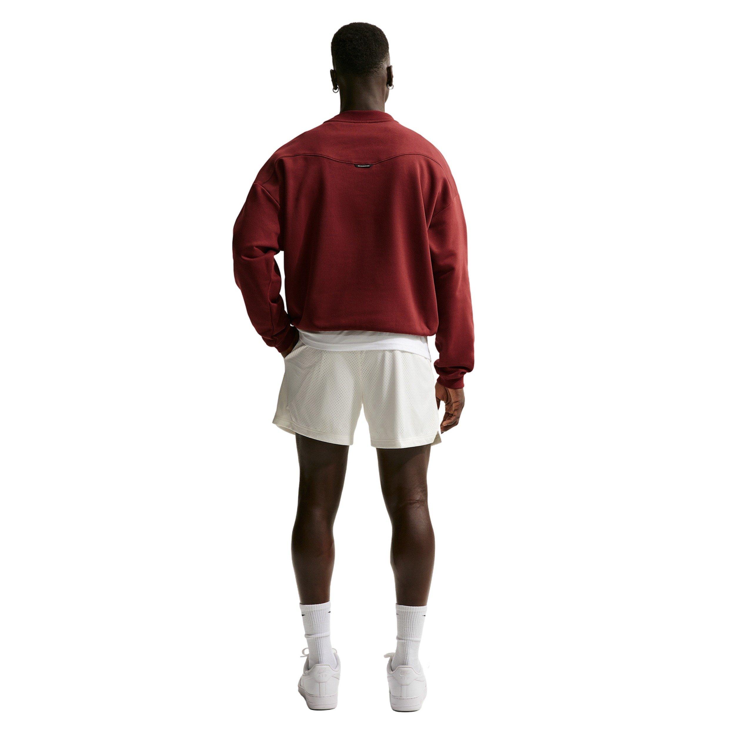 Nike Men's Standard Issue 5" Practice Mesh Basketball Shorts - WHITE