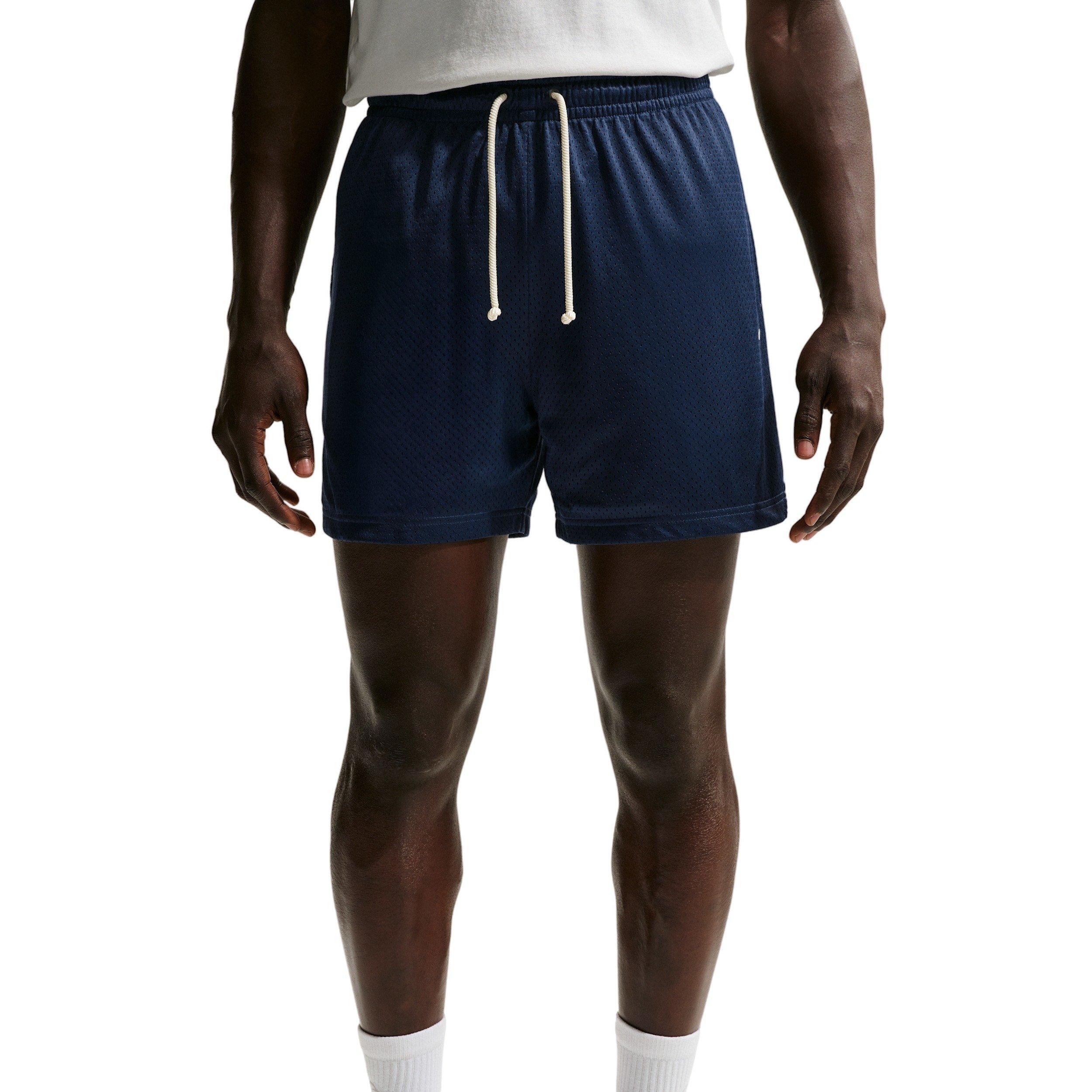 Nike Men's Standard Issue 5" Practice Mesh Basketball Shorts - NAVY Thumbnail View 3