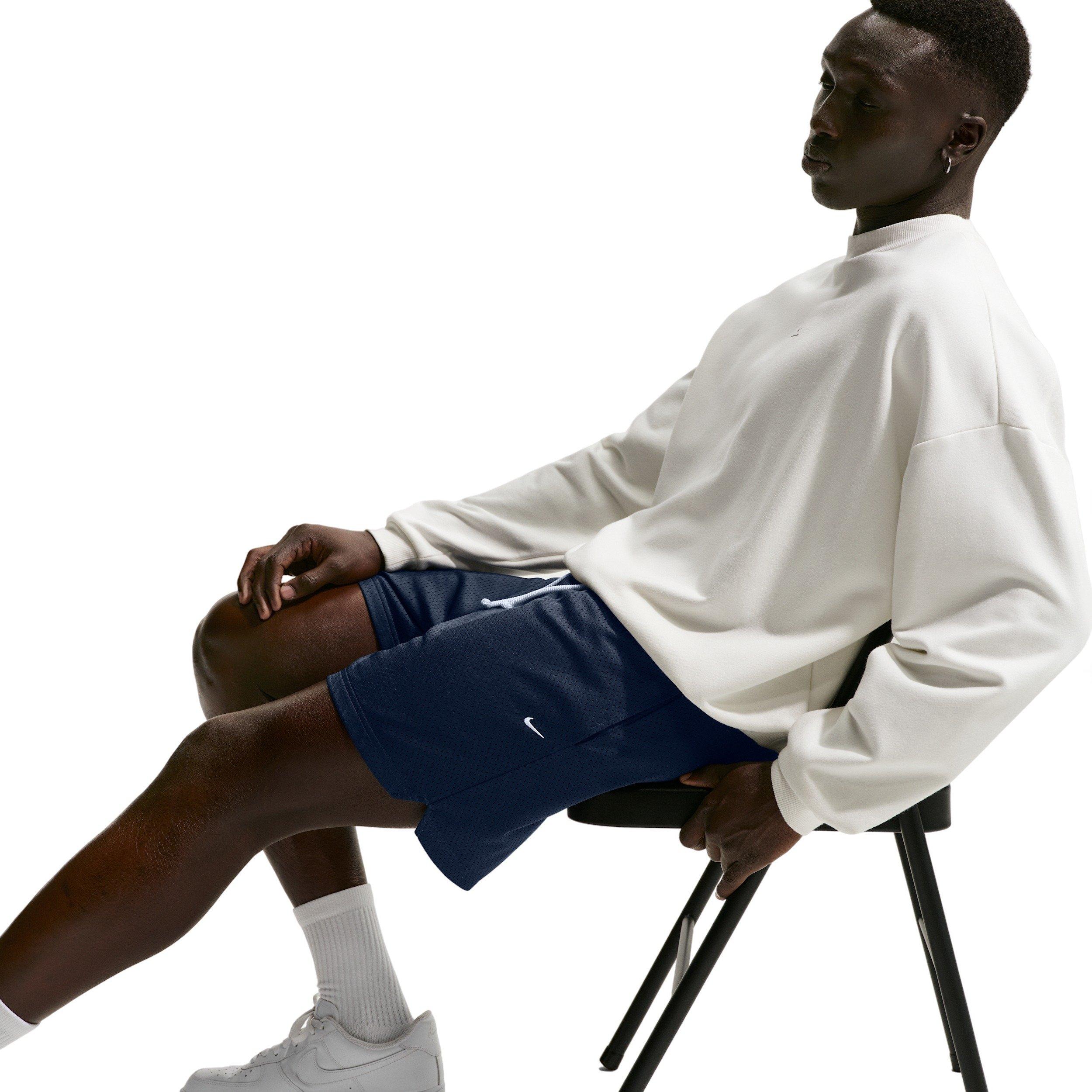 Nike Men's Standard Issue 5" Practice Mesh Basketball Shorts - NAVY Thumbnail View 5