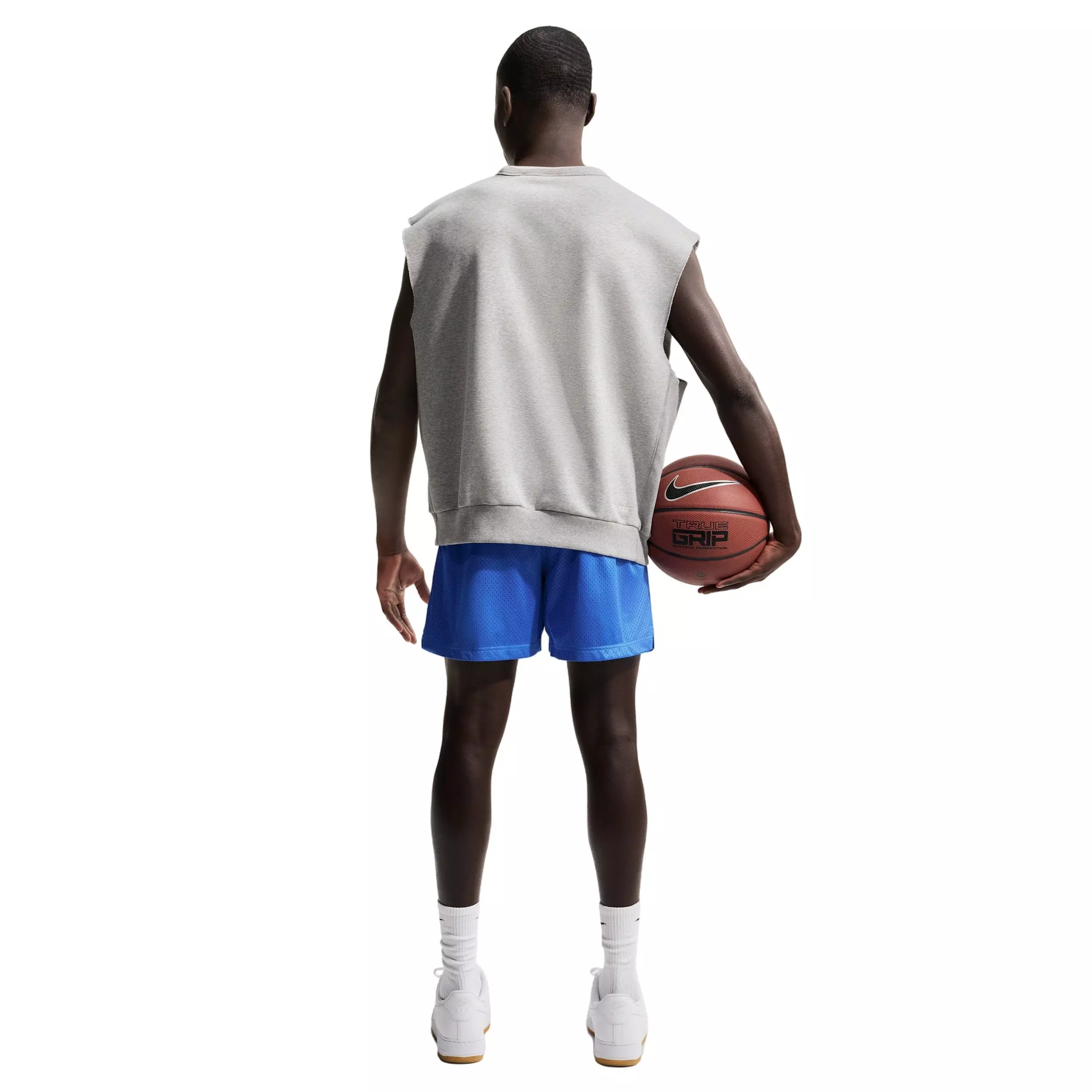 Nike Men's Standard Issue 5" Practice Mesh Basketball Shorts - BLUE