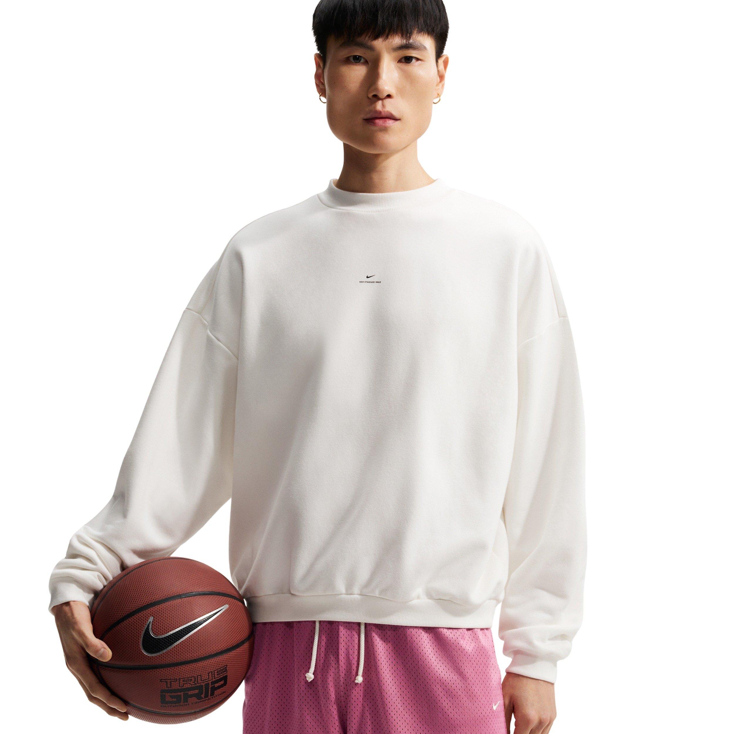 Nike Men's Standard Issue 5" Practice Mesh Basketball Shorts - PINK Thumbnail View 5