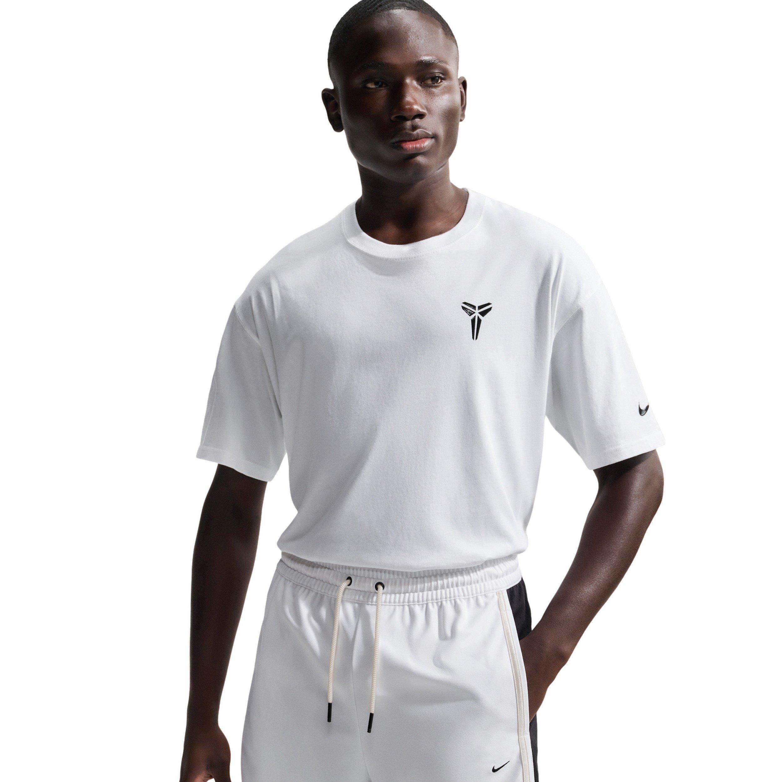 Nike Men's Standard Issue Dri-FIT 6" Basketball Shorts - White/Black - WHITE/BLACK Thumbnail View 3