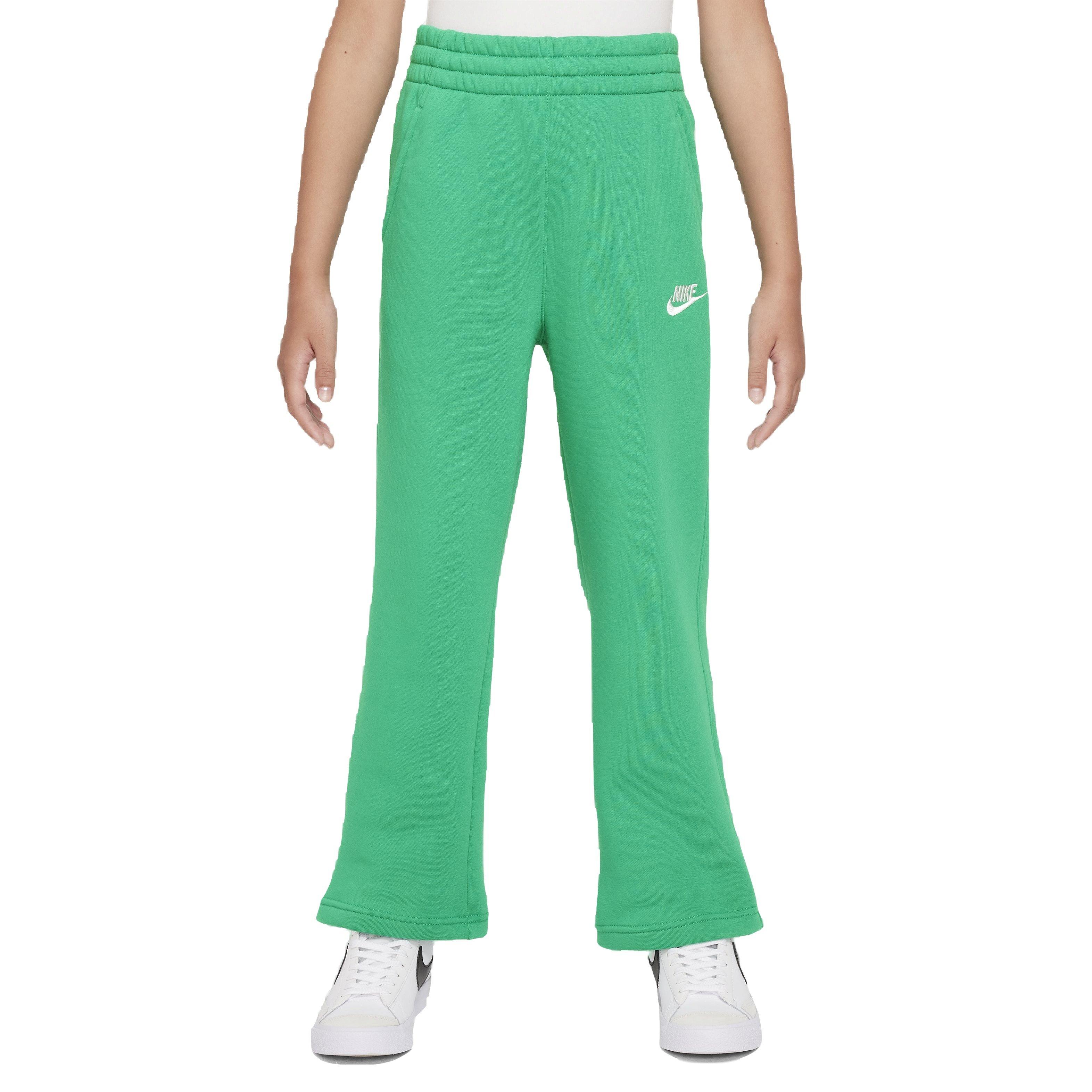 Wide Leg Pants Nike Sweats Green Nike Big Girls' Sportswear Club - Main Image