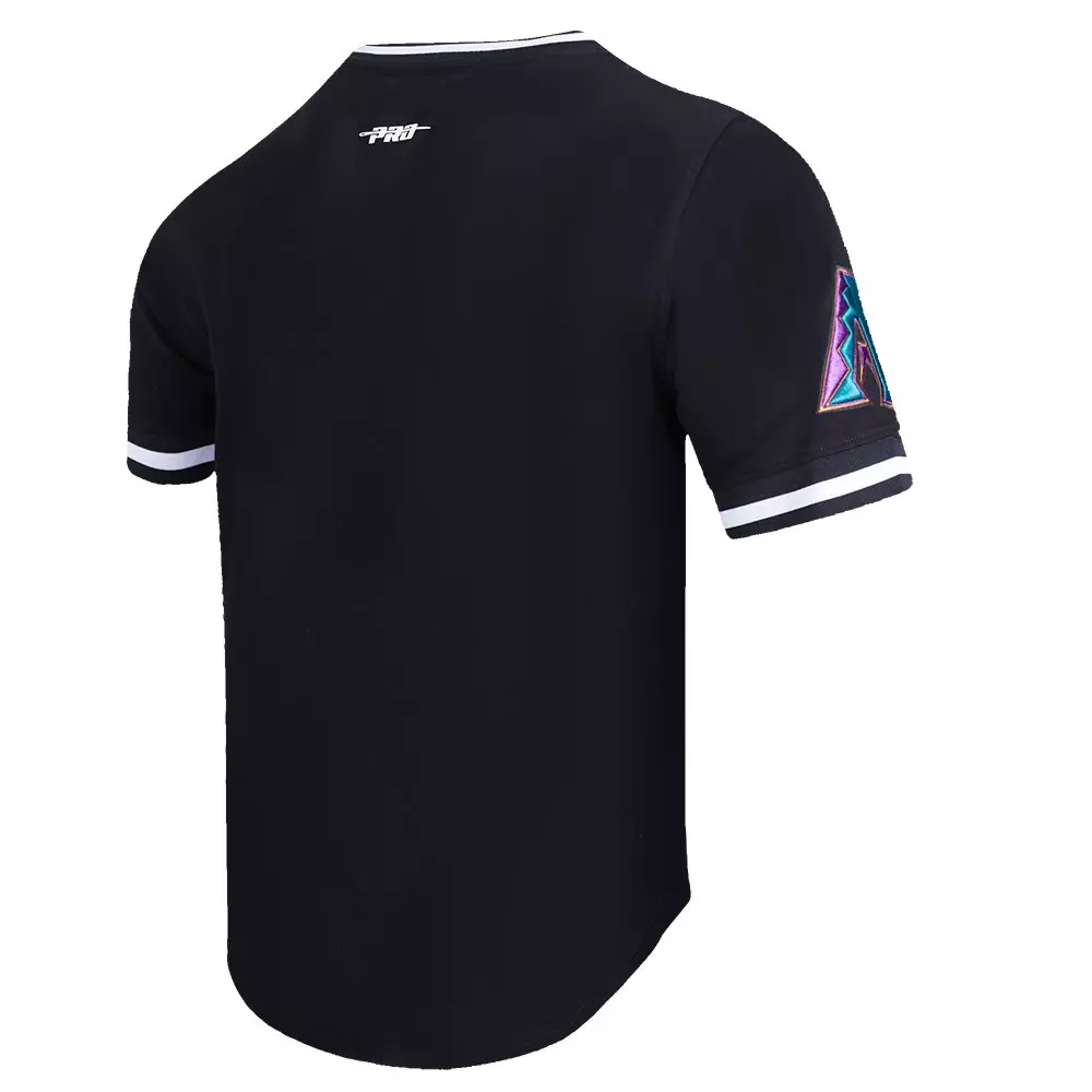 Pro Standard Men's MLB Arizona Diamondbacks Retro Classic Double Knit Tee - Black - BLACK