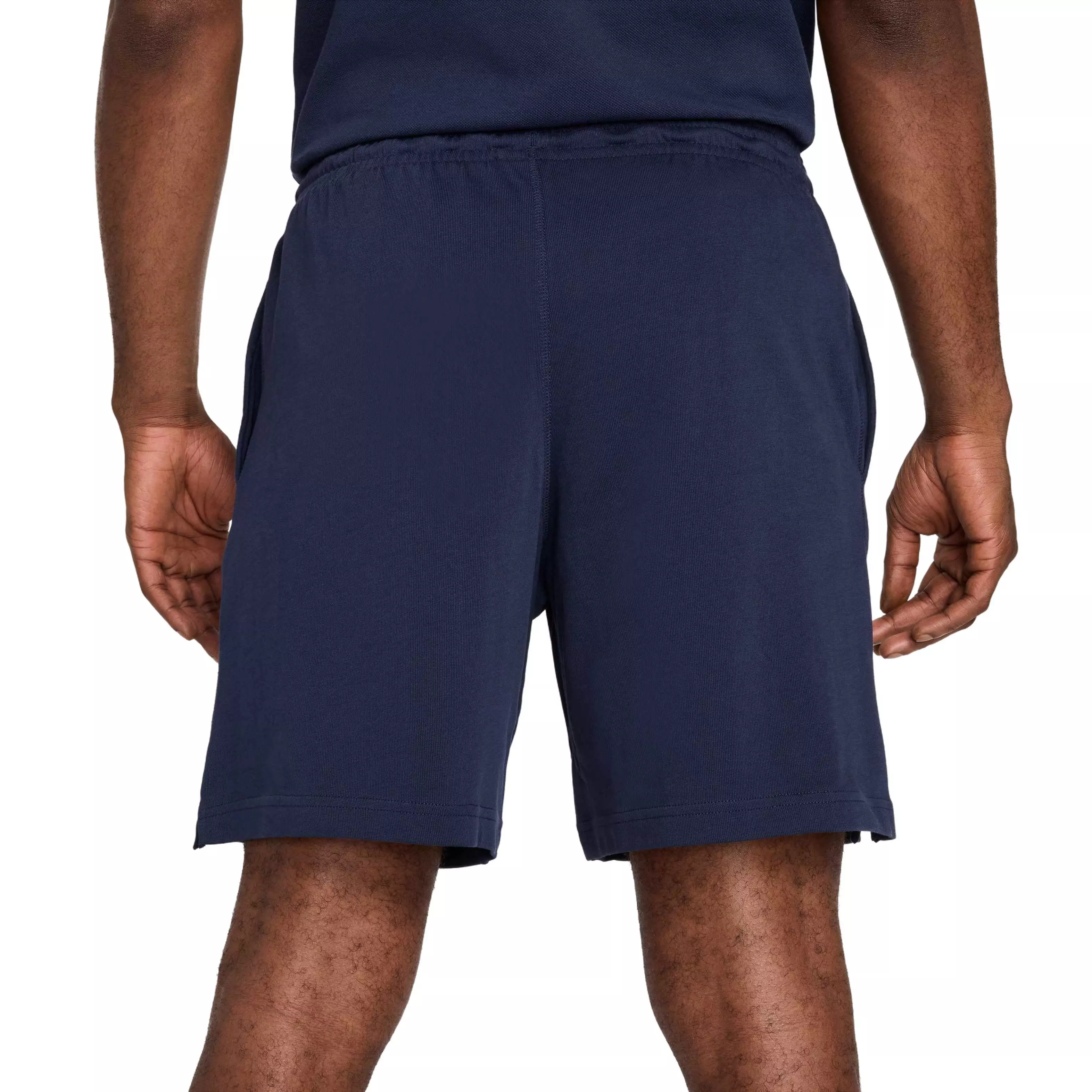 Nike Men's Club Knit Shorts - DK BLUE