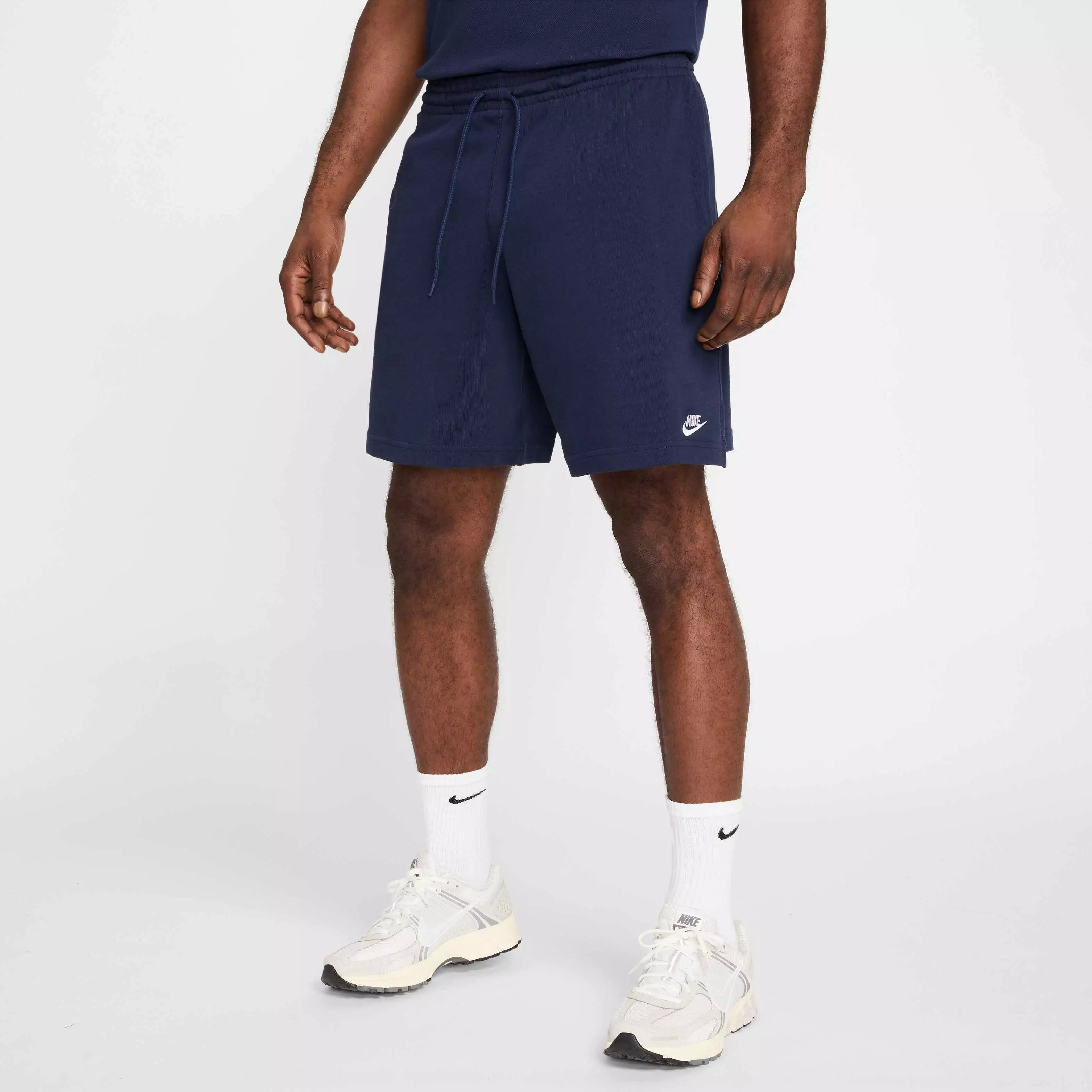 Nike Men's Club Knit Shorts - DK BLUE
