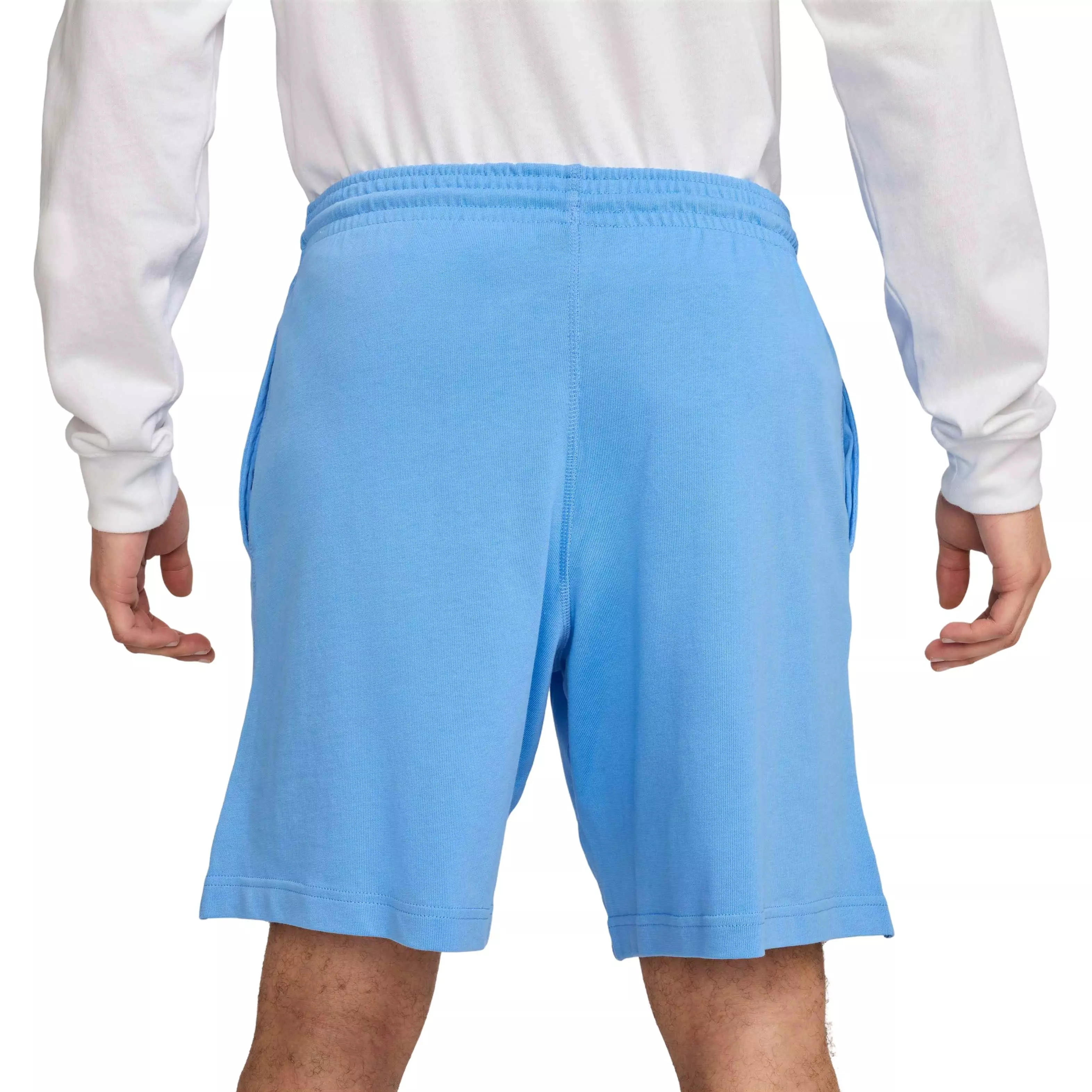 Nike Men's Club Knit Shorts - BLUE