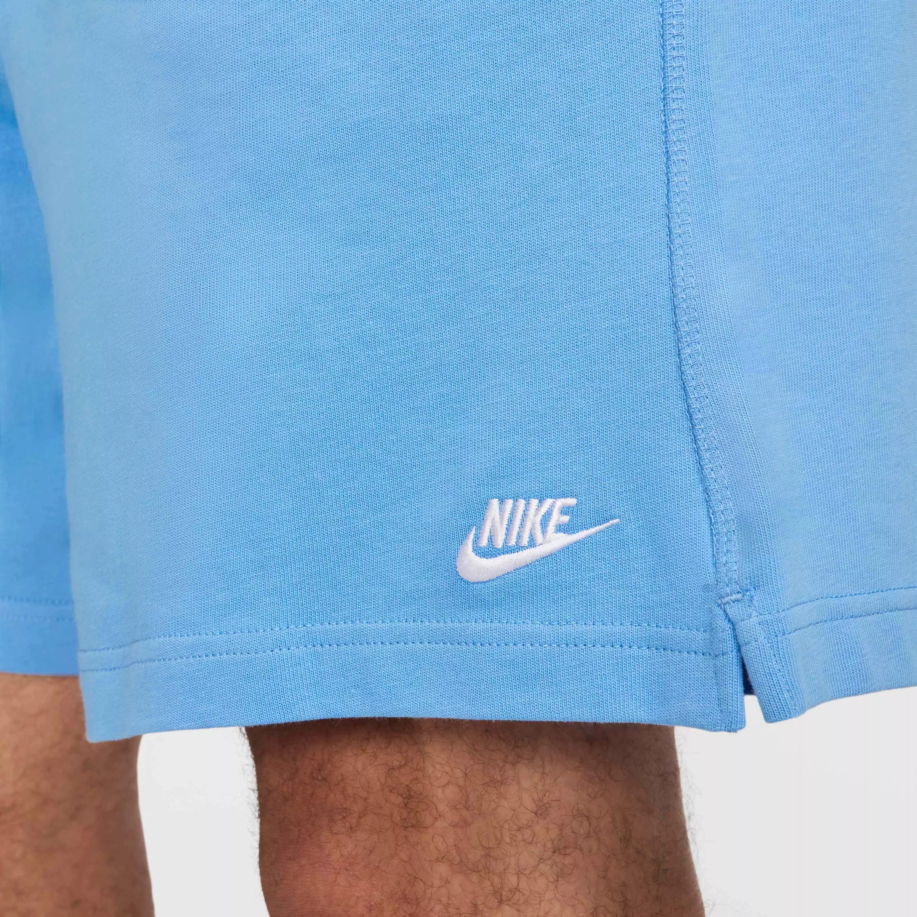 Nike Men's Club Knit Shorts - BLUE