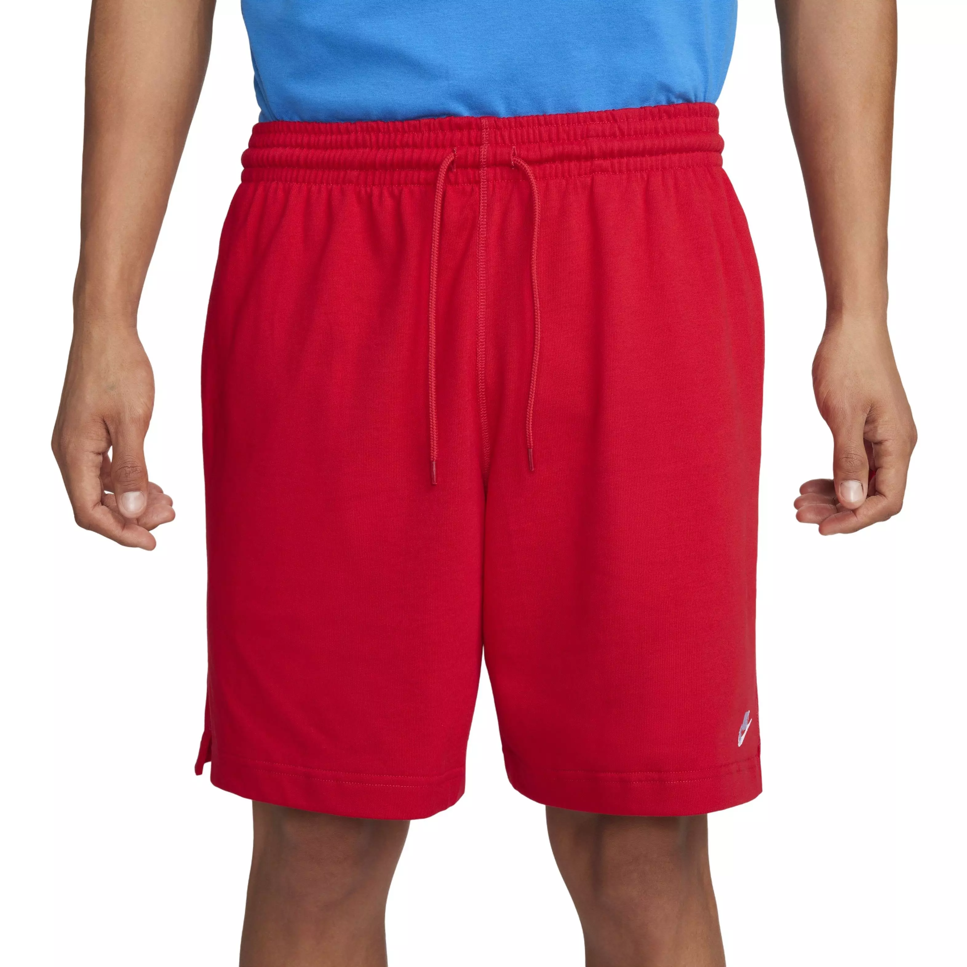 Nike Men's Club Knit Shorts - RED