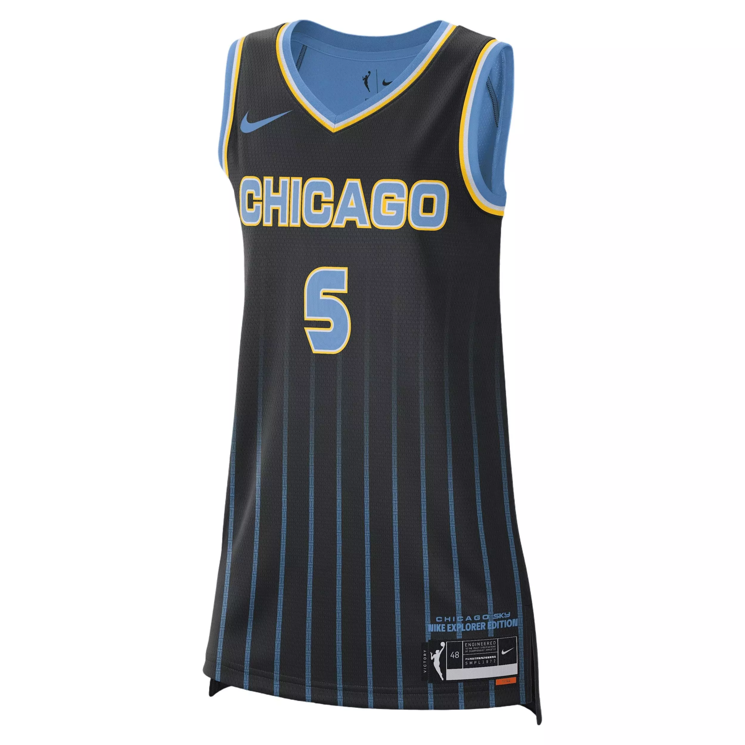 Nike Chicago Sky Explorer Edition Dri-FIT WNBA Victory Jersey - Black - BLACK