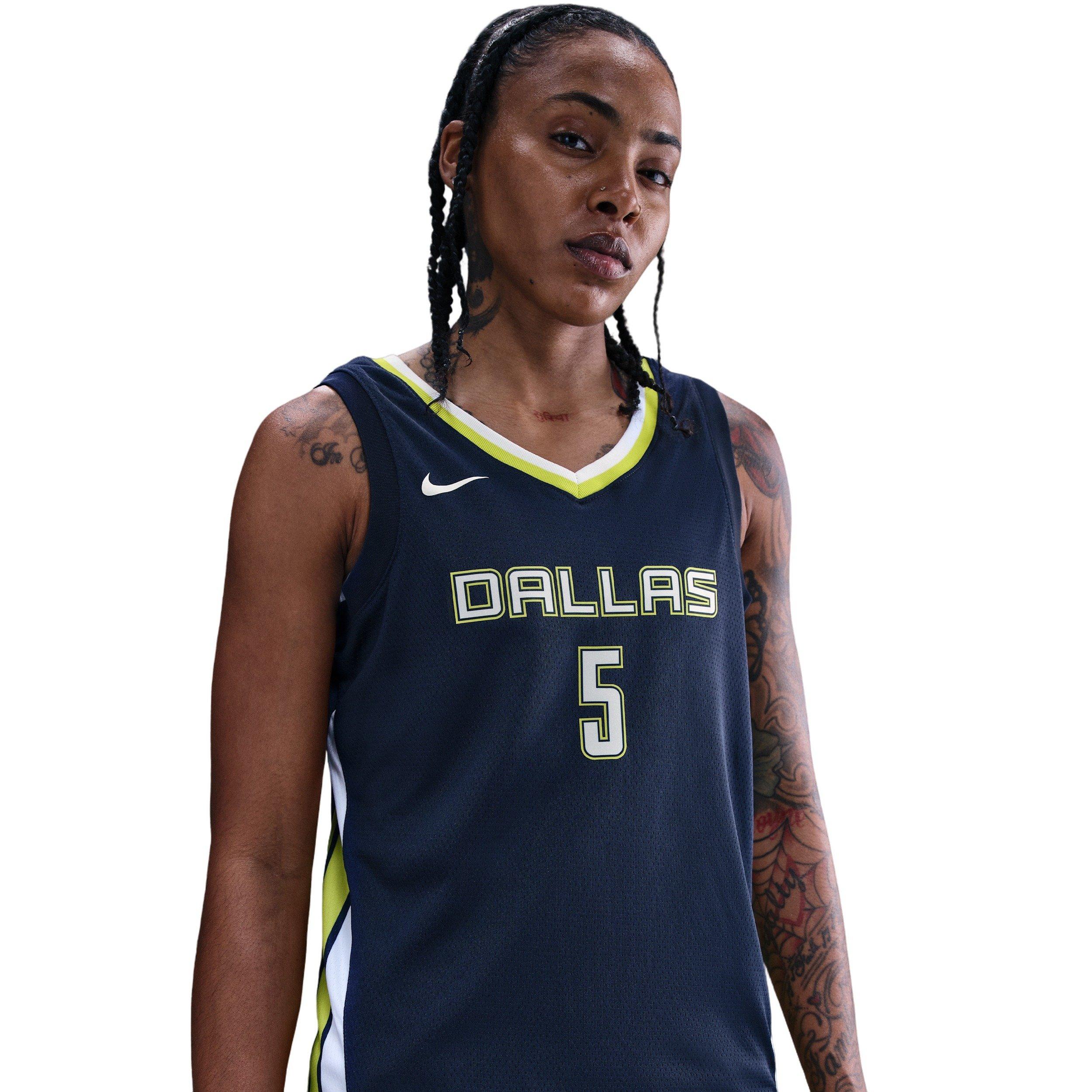 Nike Dallas Wings Explorer Edition Dri-FIT WNBA Victory Jersey - Navy - NAVY Thumbnail View 5