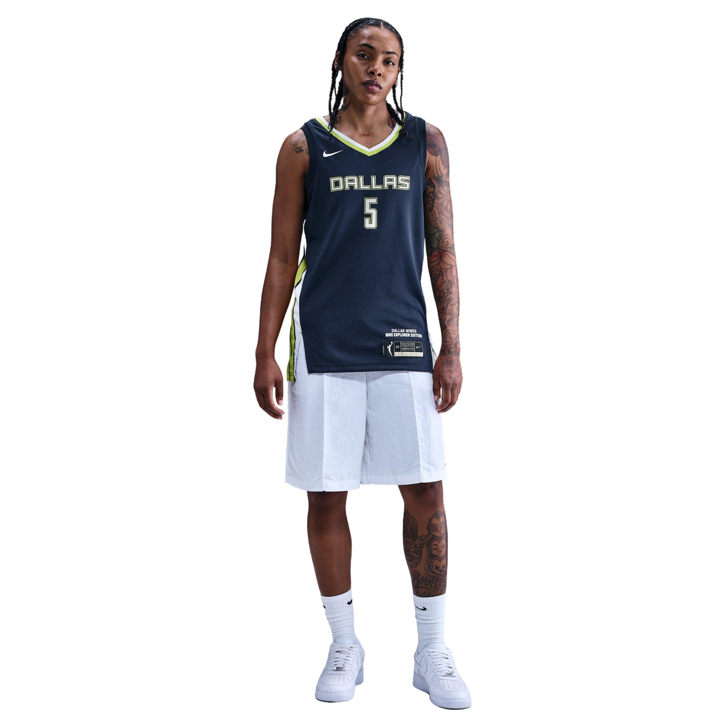 Nike Dallas Wings Explorer Edition Dri-FIT WNBA Victory Jersey - Navy - NAVY Thumbnail View 6