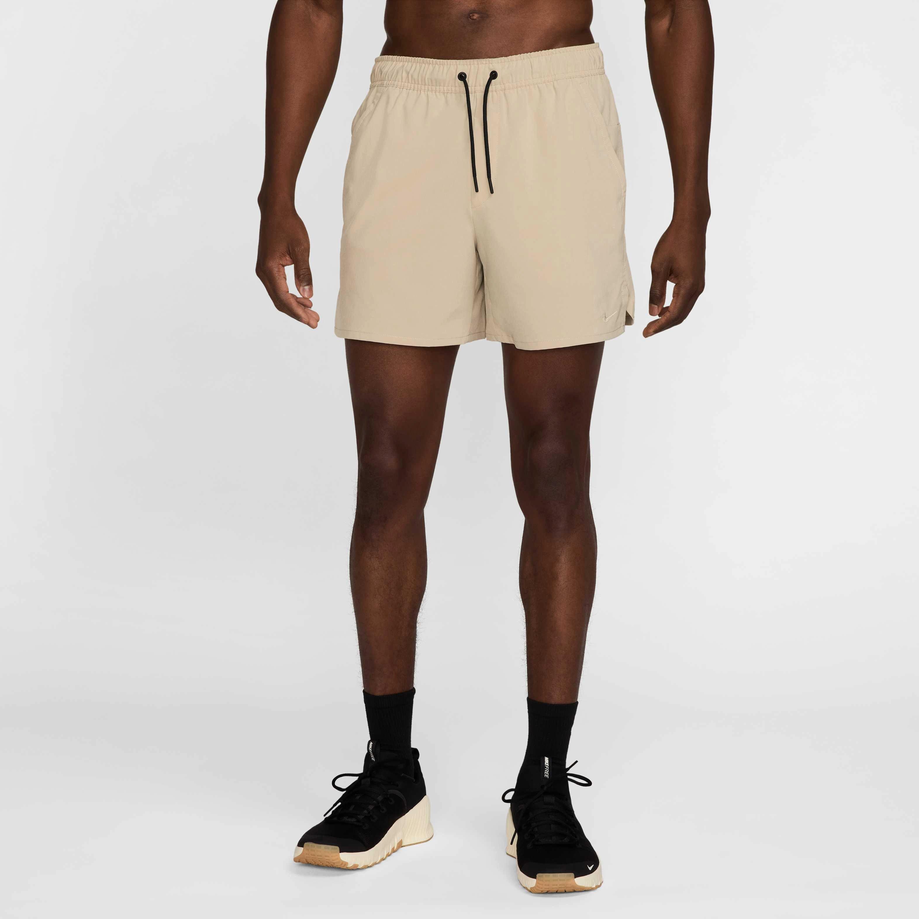 Nike Men's Unlimited Dri-FIT 5" Unlined Versatile Shorts - KHAKI Thumbnail View 3