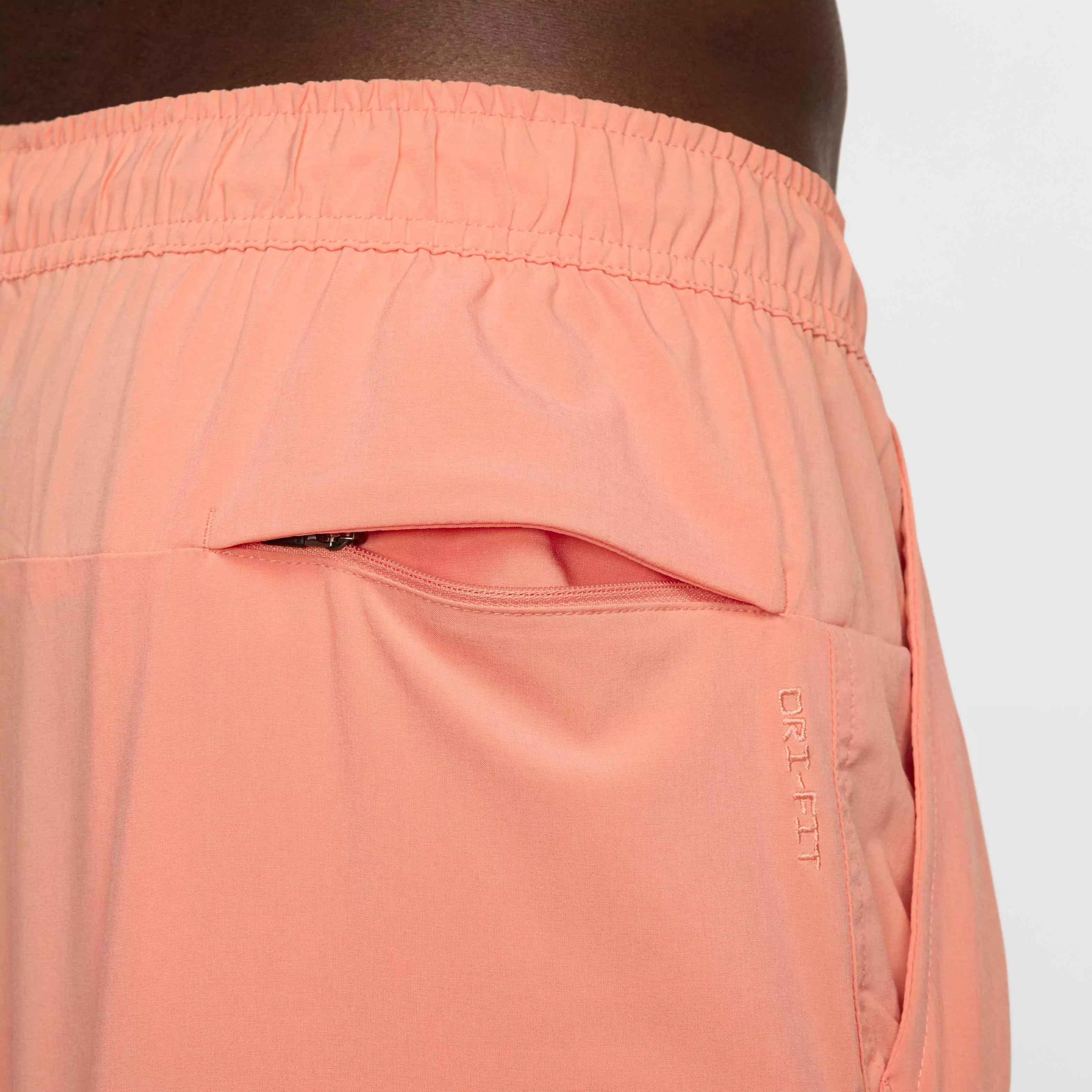 Nike Men's Unlimited Dri-FIT 5" Unlined Versatile Shorts - ORANGE