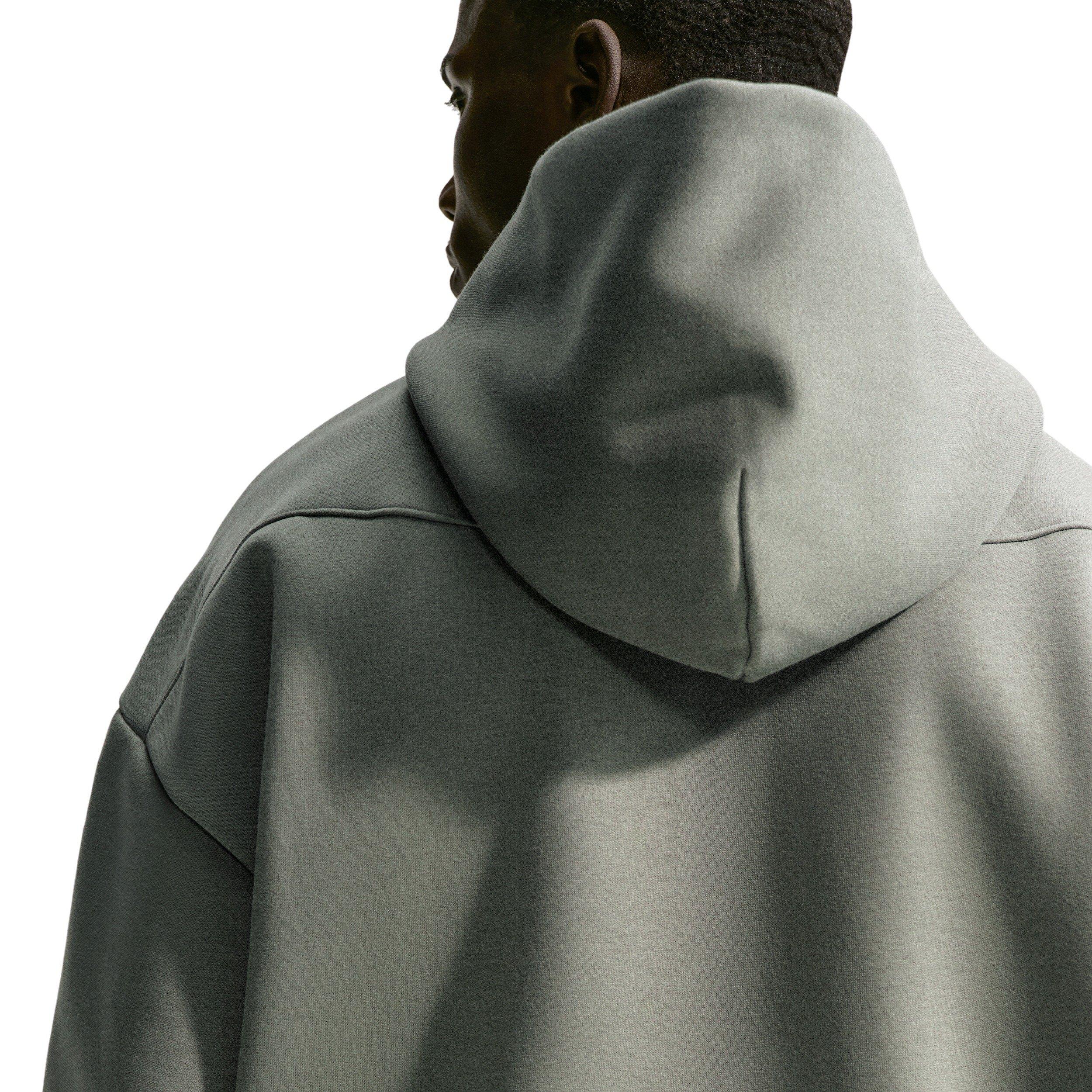 Nike Men's Standard Issue Therma-FIT Full-Zip Basketball Hooded Jacket - GREY