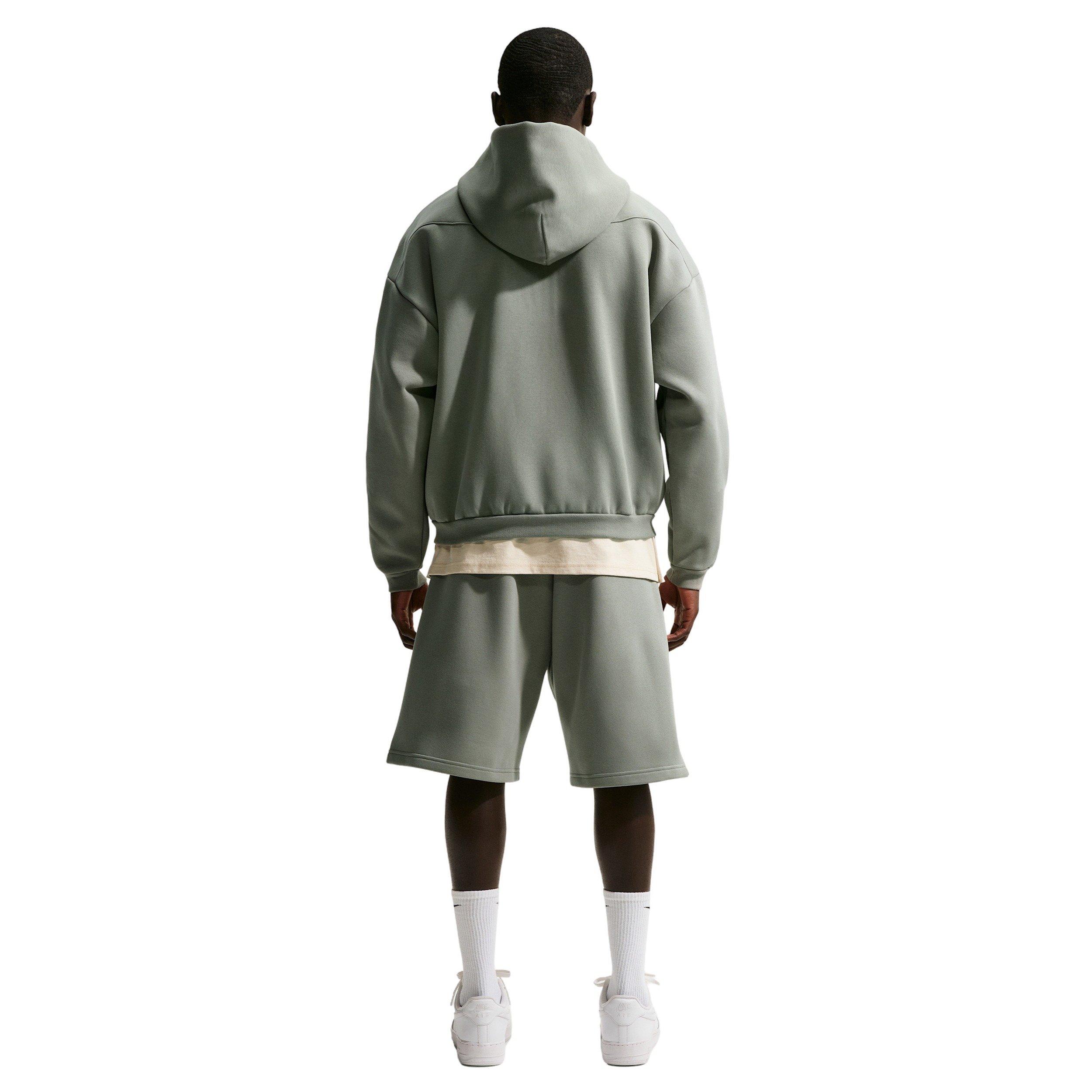Nike Men's Standard Issue Therma-FIT Full-Zip Basketball Hooded Jacket - GREY