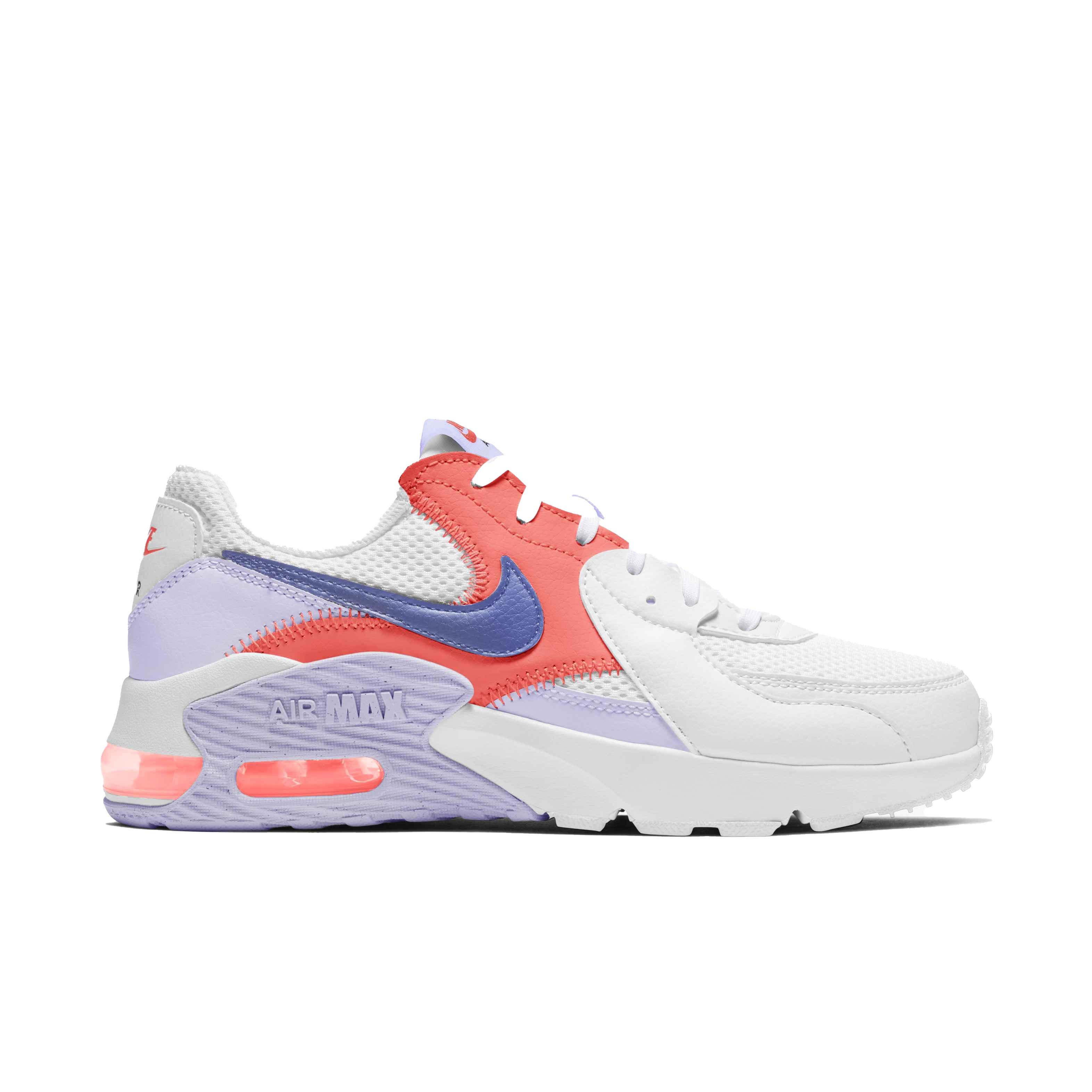 nike air max excee women's sneakers mango purple