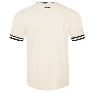 Pro Standard Men's MLB Baltimore Orioles Retro Classic Double Knit Tee -Eggshell/Black