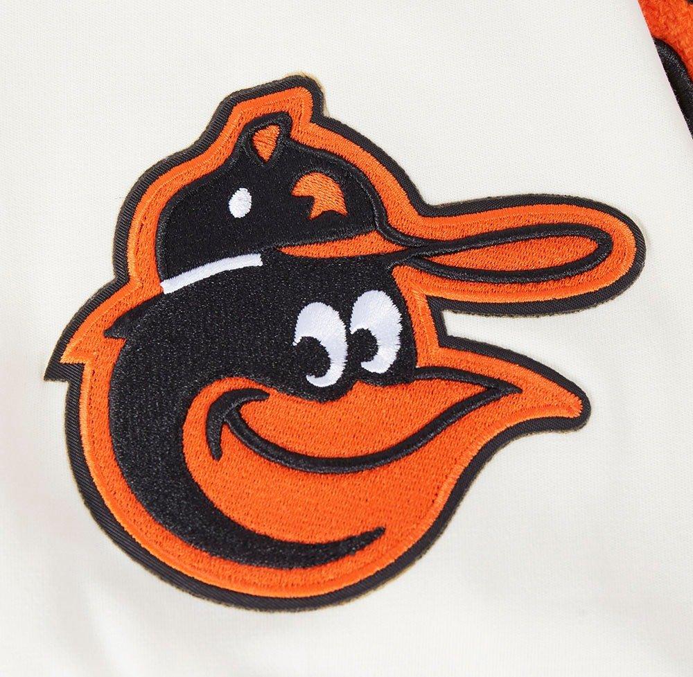 Pro Standard Men's MLB Baltimore Orioles Retro Classic Double Knit Tee - Eggshell/Black - EGGSHELL/BLACK Thumbnail View 5