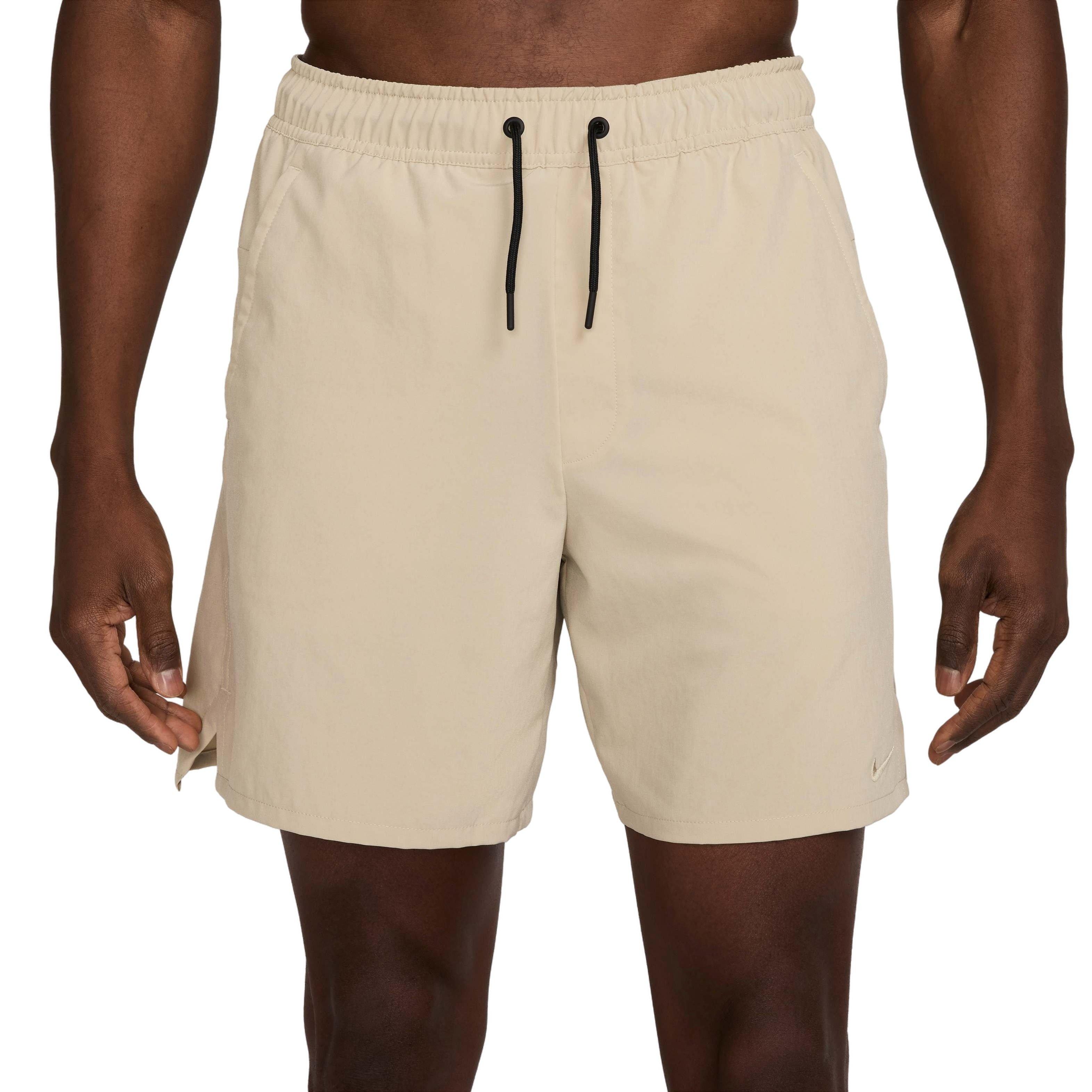 Nike Men's Unlimited Dri-FIT Woven 7" Unlined Versatile Shorts - KHAKI Thumbnail View 1