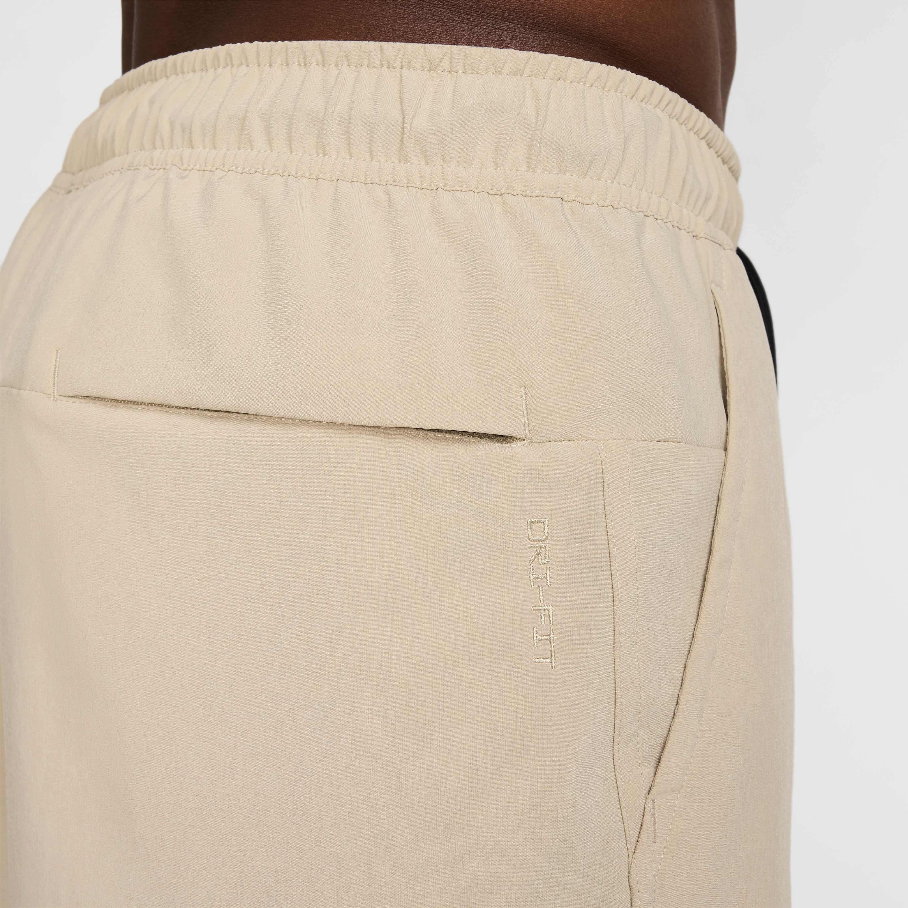 Nike Men's Unlimited Dri-FIT Woven 7" Unlined Versatile Shorts - KHAKI Thumbnail View 5