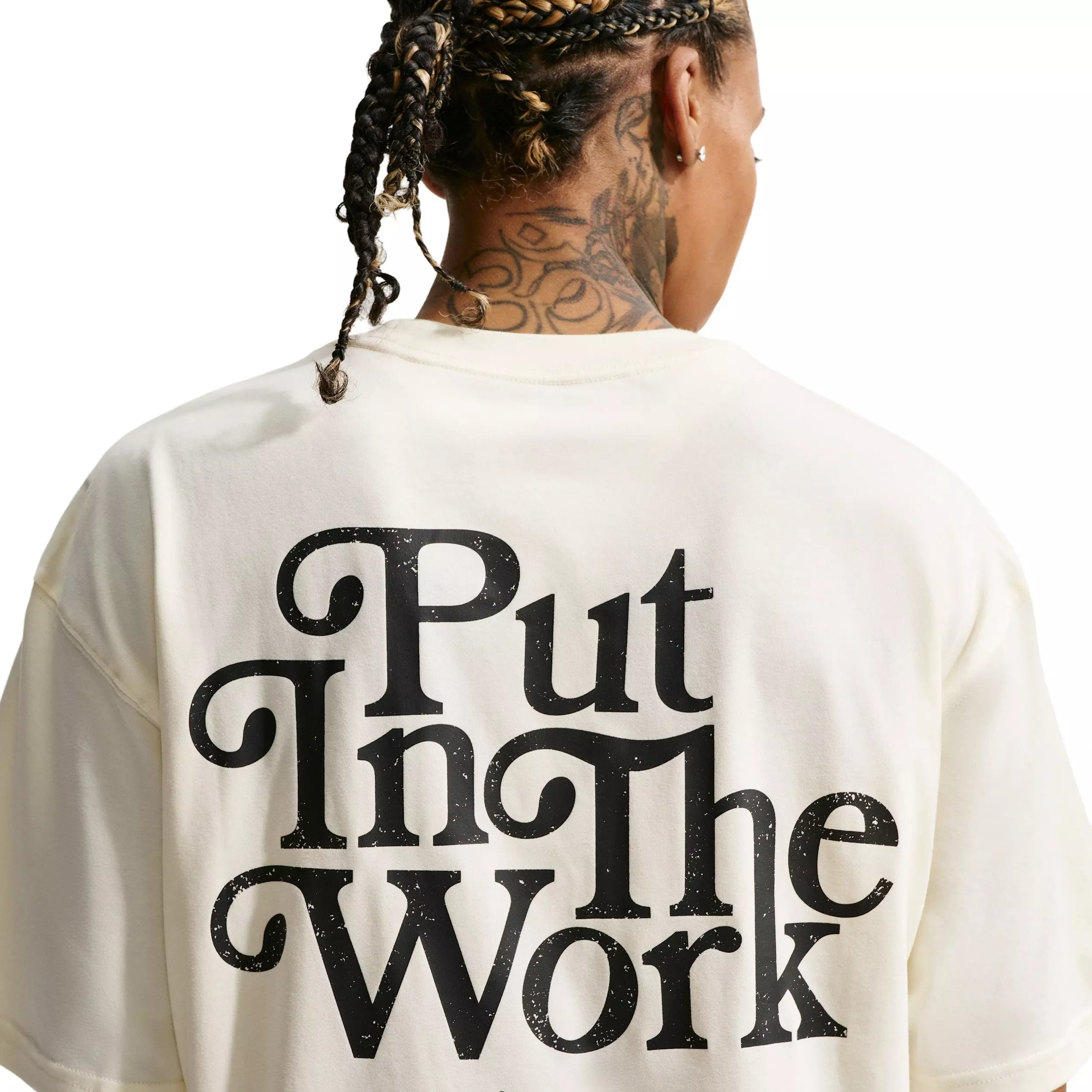 Nike Sabrina 'Put In Work' Dri-FIT Basketball T-Shirt - White - WHITE
