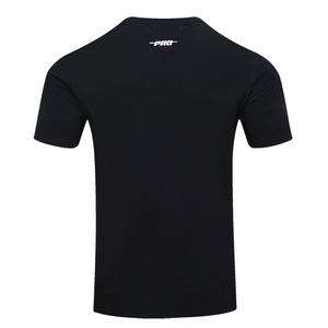 Pro Standard Men's MLB Baltimore Orioles Retro Classic Single Jersey Striped Tee -Black/Orange