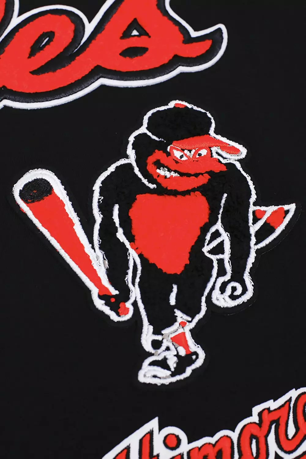 Pro Standard Men's MLB Baltimore Orioles Retro Classic Single Jersey Striped Tee - Black/Orange - BLACK/ORANGE