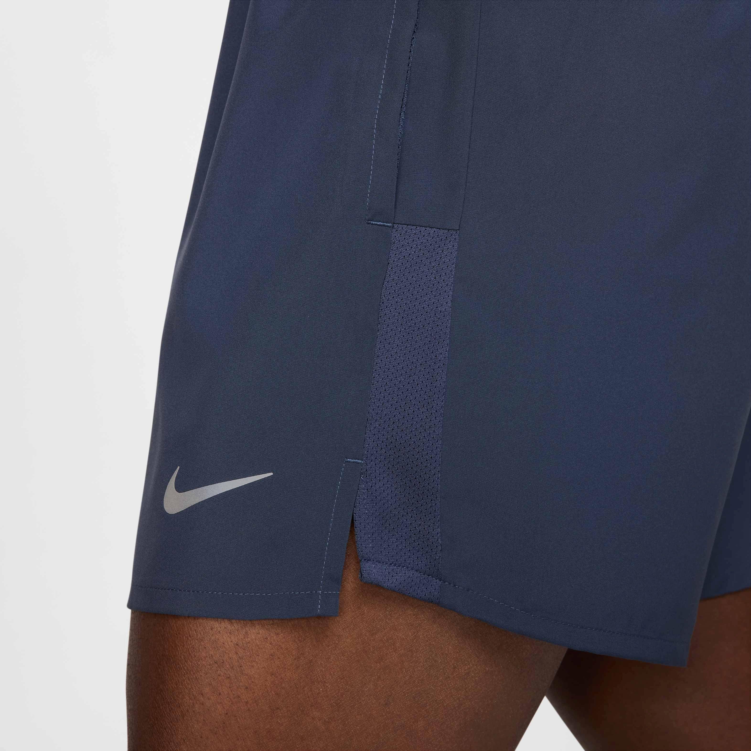Nike Men's Challenger 5" Dri-FIT Brief-Lined Running Shorts - BLUE Thumbnail View 7