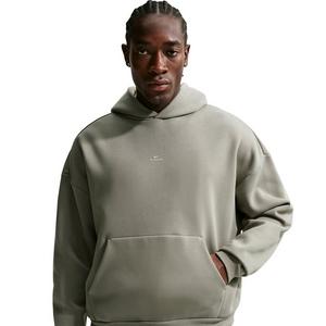 Nike Men's Standard Issue Therma-FIT Brushed Basketball Pullover Hoodie - Grey