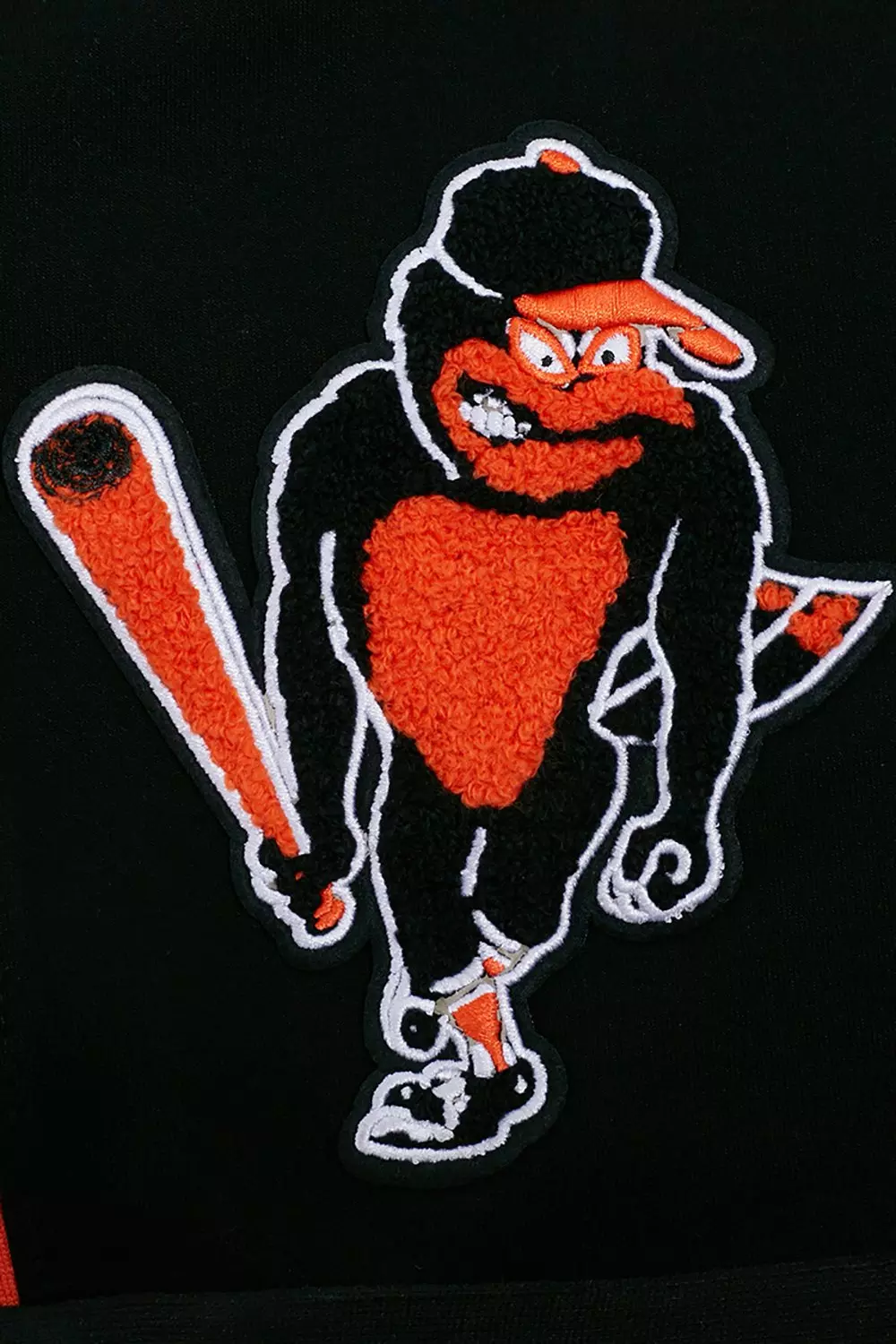 Pro Standard Men's MLB Baltimore Orioles Retro Classic Double-Knit 2.0 Shorts - Black/Orange - BLACK/ORANGE