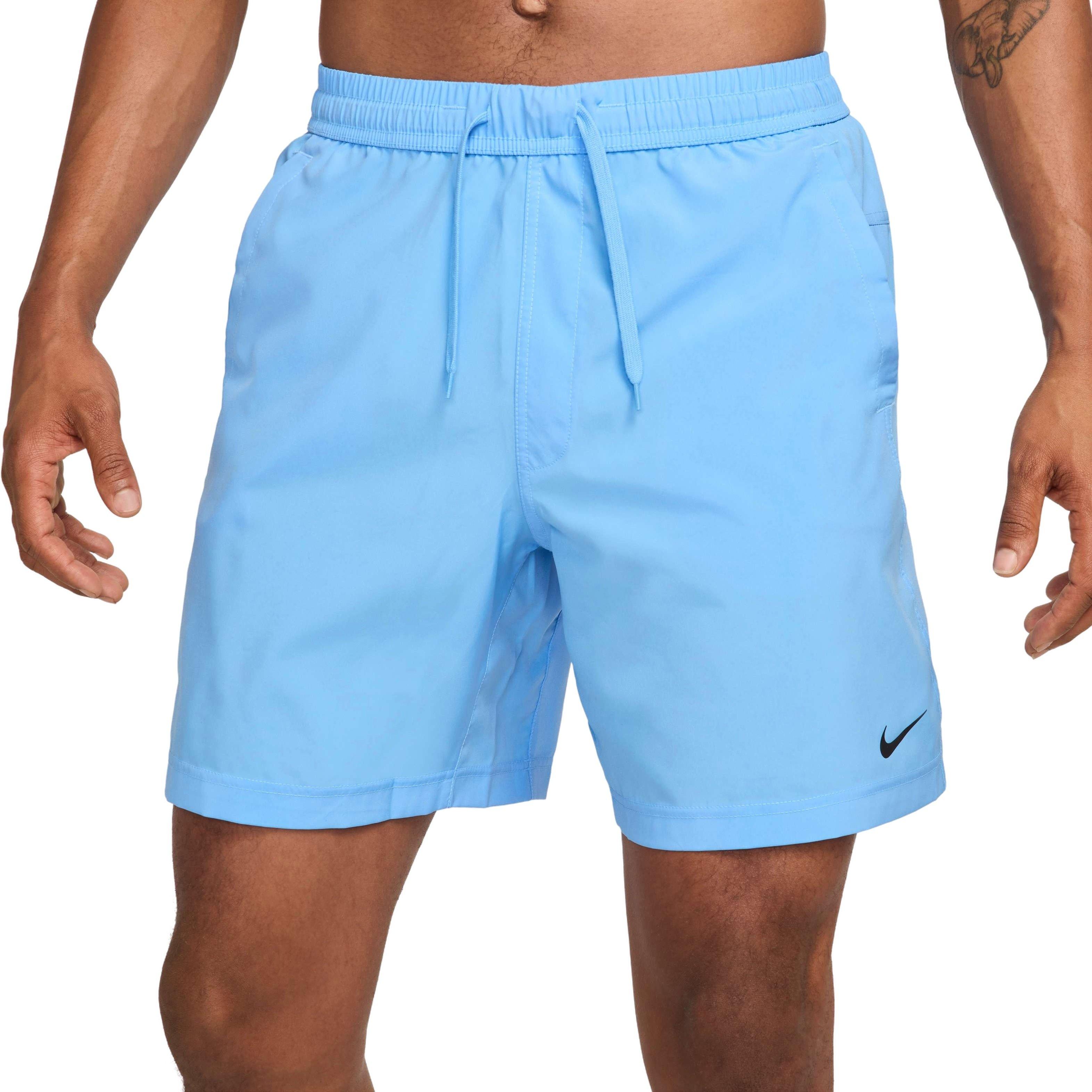 Nike Men's Form Dri-FIT Unlined Versatile Shorts - BLUE Thumbnail View 1