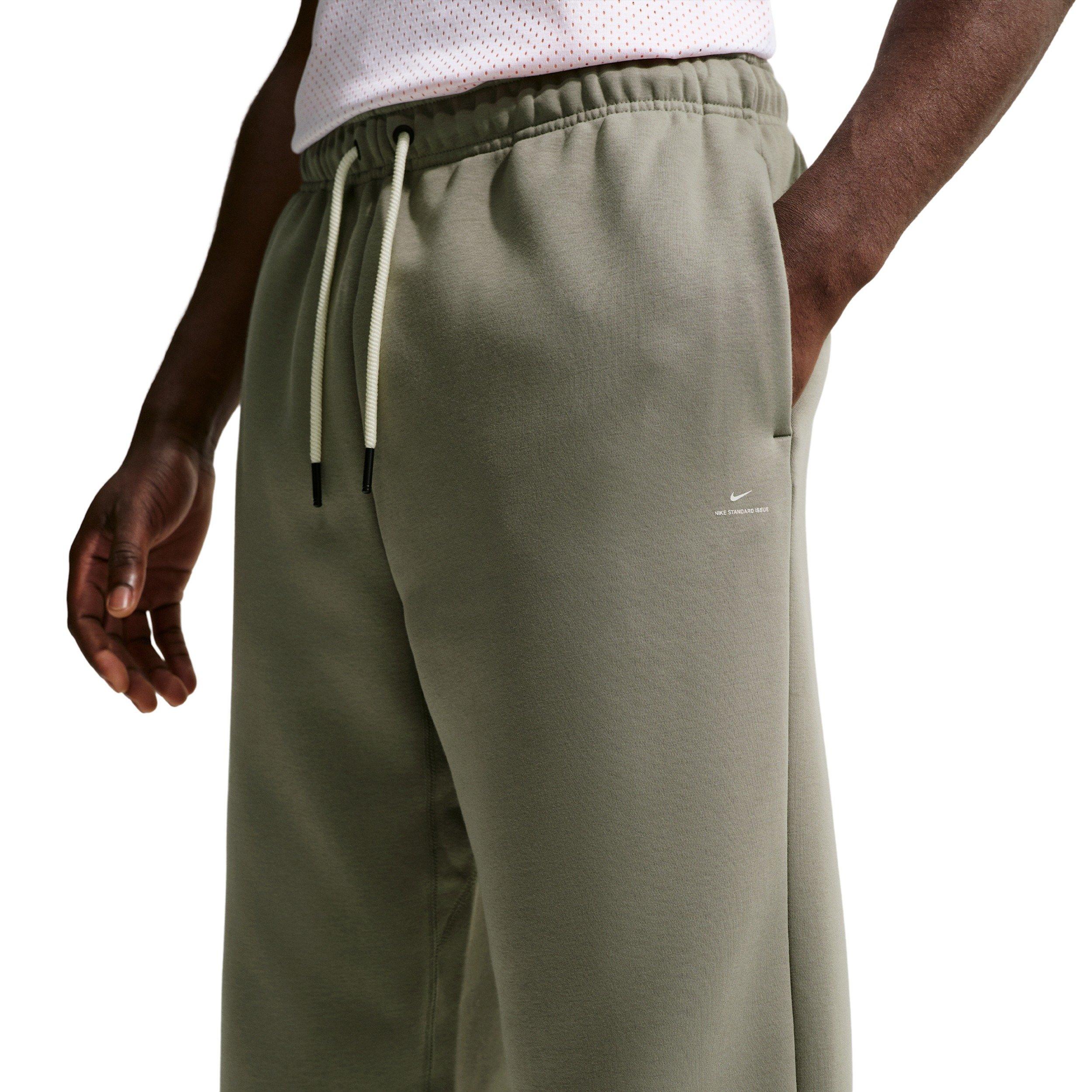 Nike Men's Club Open-Hem Fleece Sweatpants - Grey - GREY Thumbnail View 3