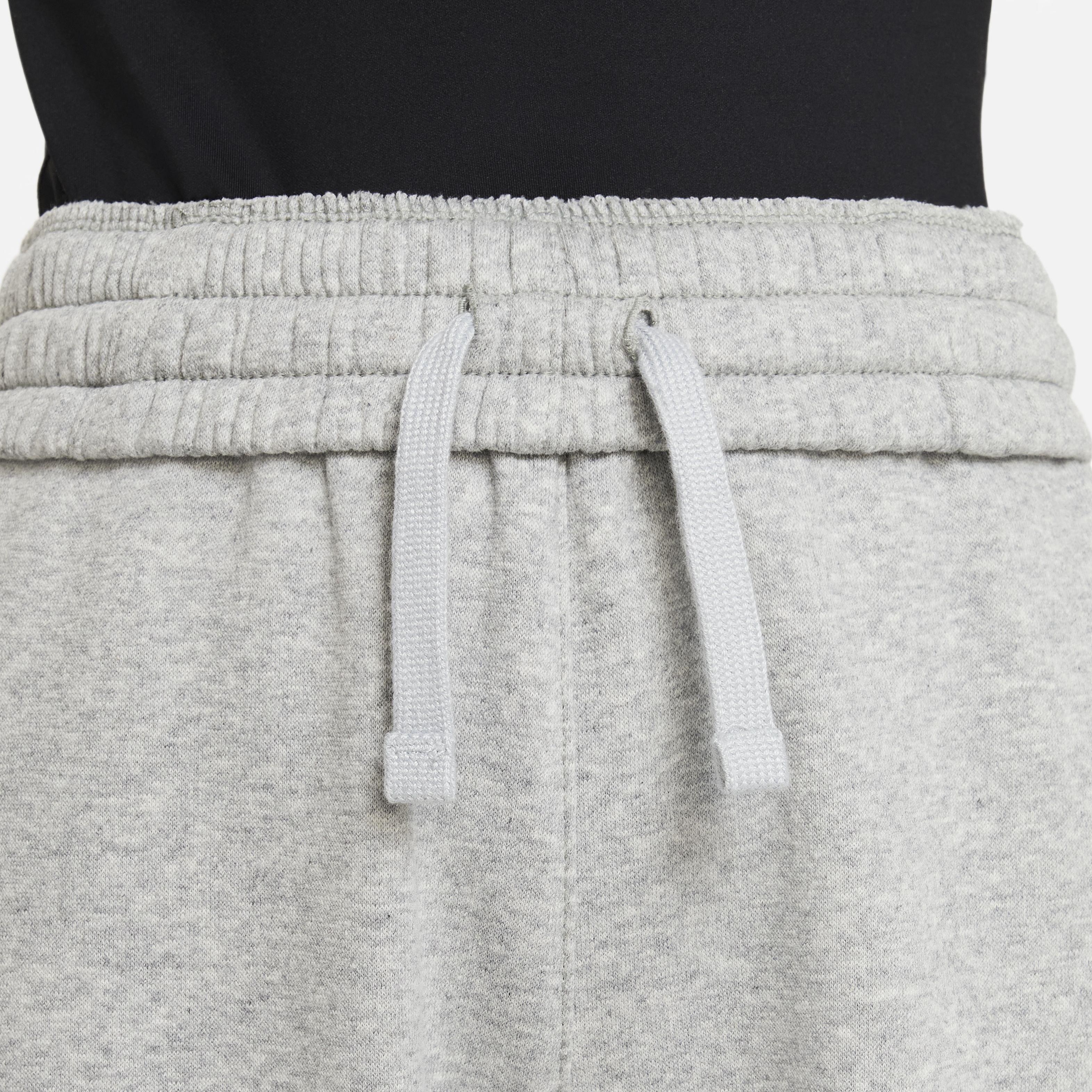 Nike Sportswear Club Fleece Loose Big Girls' Pants -Grey