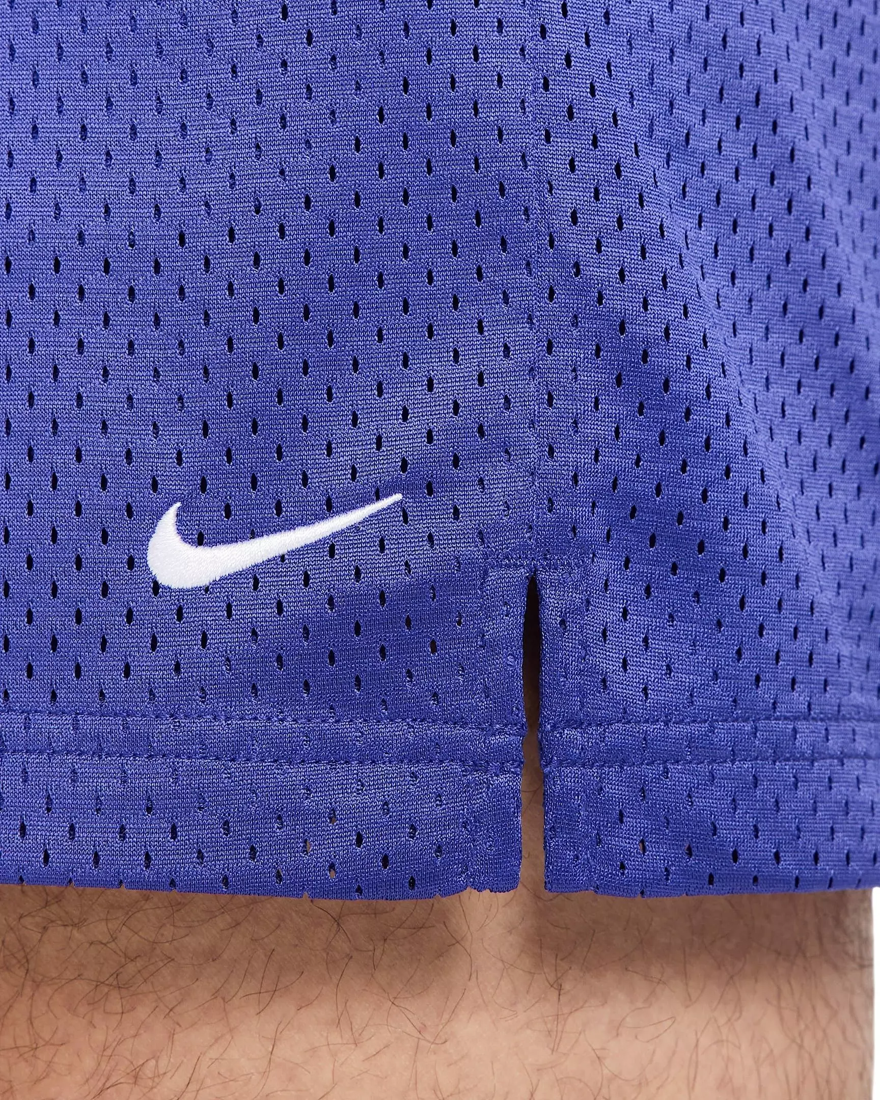 Nike Men's Dri-FIT 5" Mesh Basketball Shorts - PURPLE