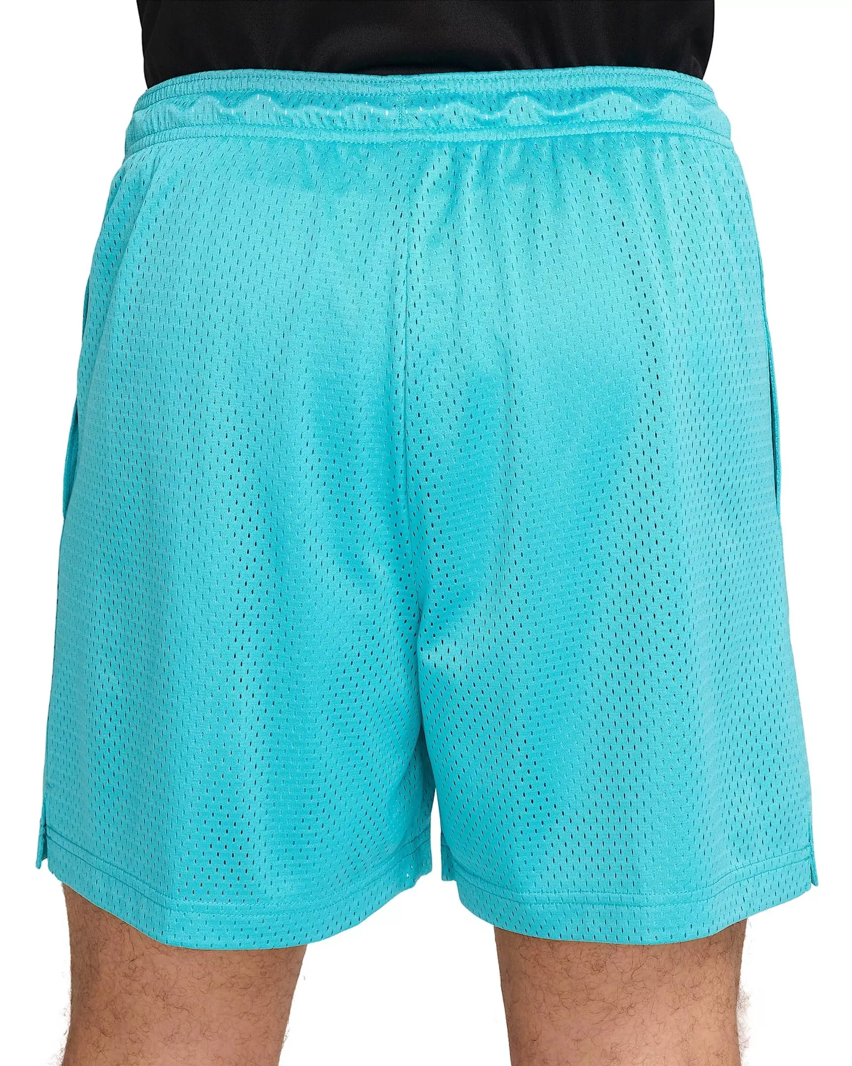 Nike Men's Dri-FIT 5" Mesh Basketball Shorts - TURQUOISE 