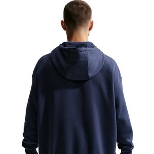 Nike Caitlin Clark Basketball Phoenix Fleece Pullover Hoodie - Navy/Red