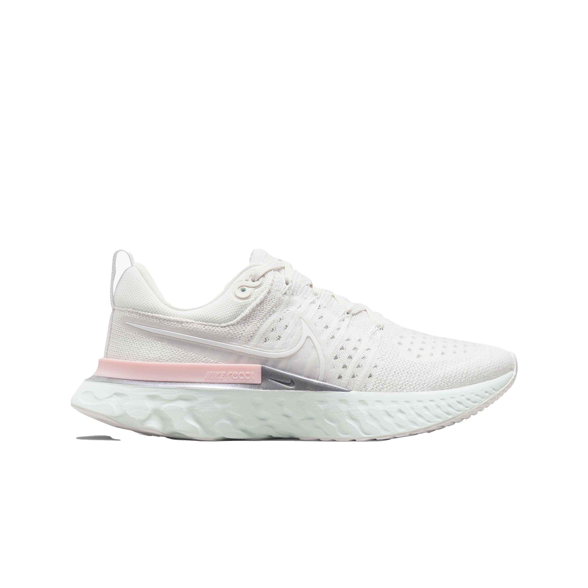 Nike React Infinity  2 "Platinum Tint/White-Barely Green" Women's Running Shoe - GREY Thumbnail View 1
