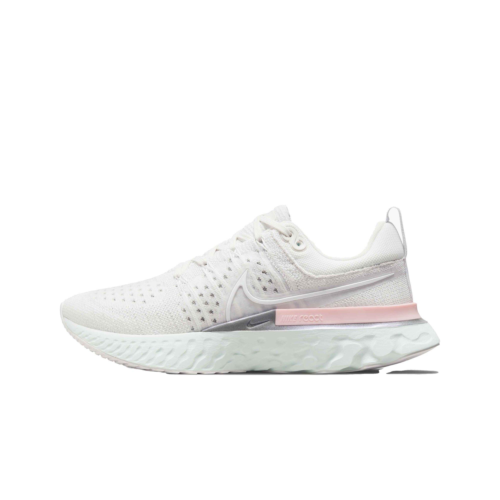 Nike React Infinity  2 "Platinum Tint/White-Barely Green" Women's Running Shoe - GREY Thumbnail View 2