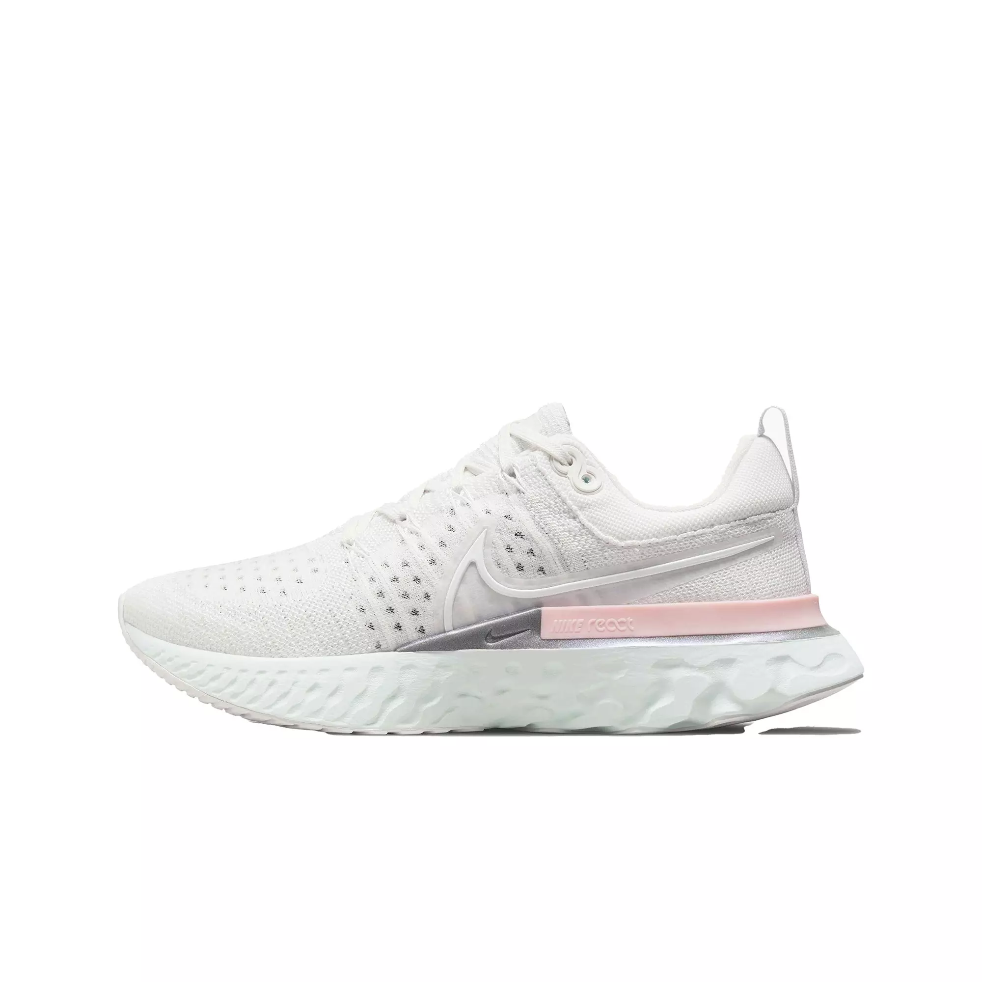 Nike React Infinity  2 "Platinum Tint/White-Barely Green" Women's Running Shoe - GREY