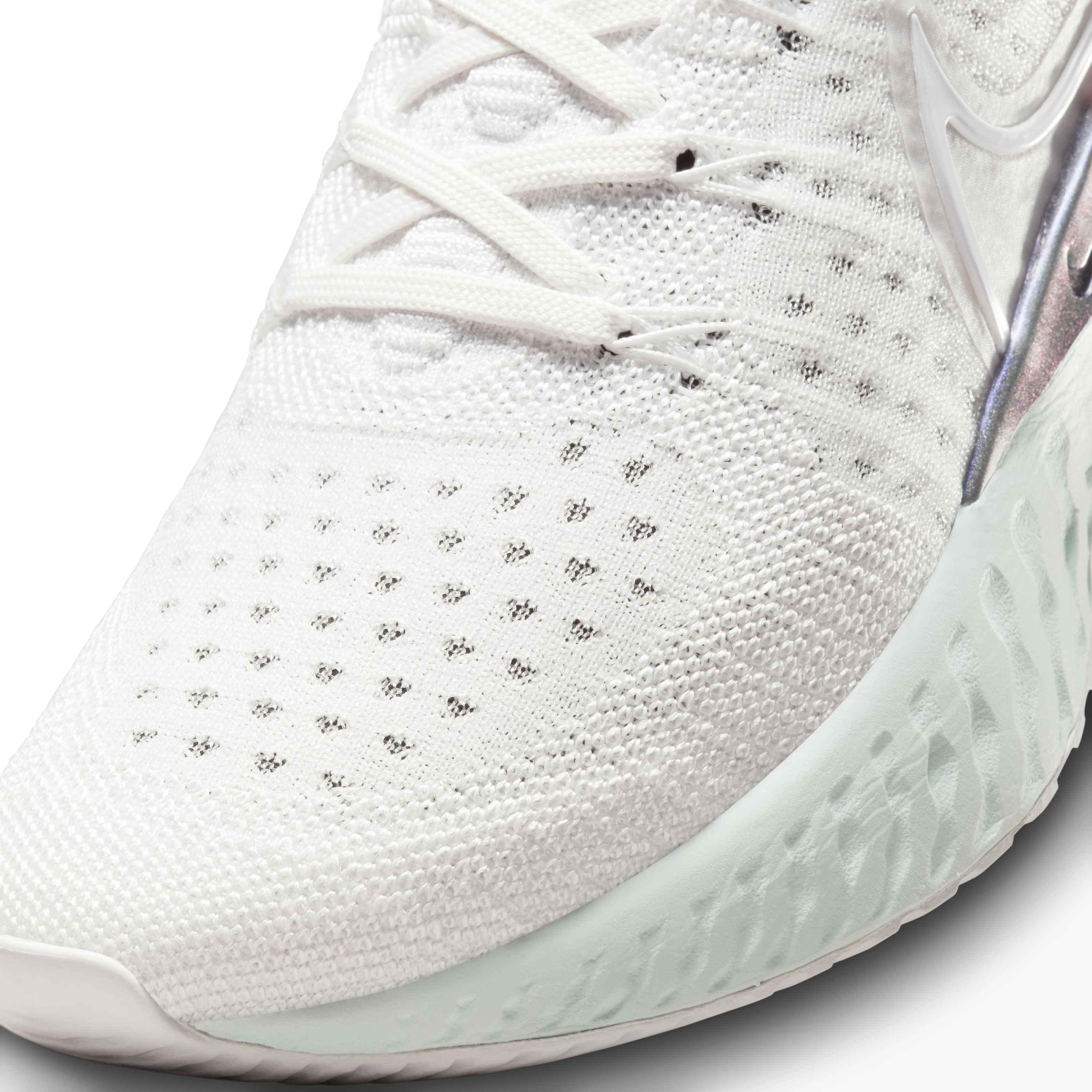 Nike React Infinity  2 "Platinum Tint/White-Barely Green" Women's Running Shoe - GREY Thumbnail View 7